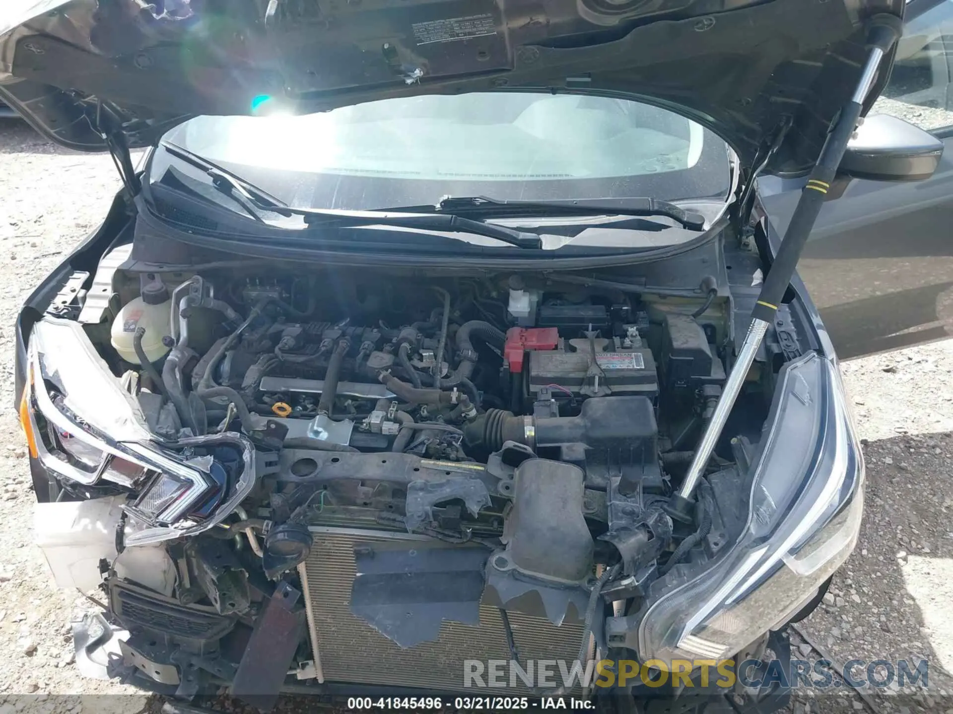10 Photograph of a damaged car 3N1CN8EV6ML879064 NISSAN VERSA 2021