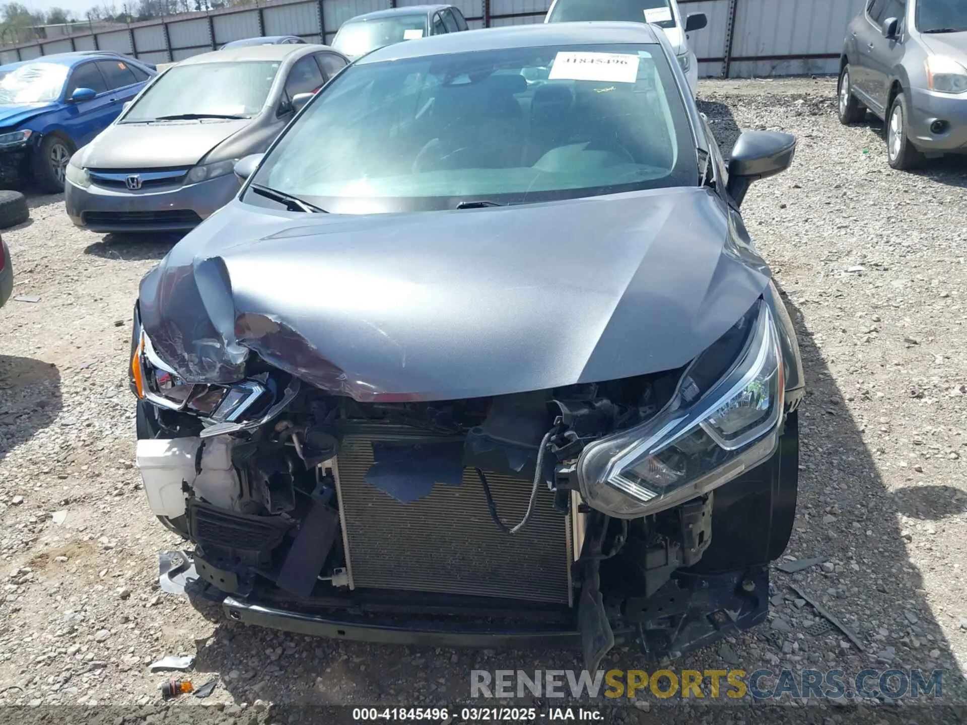 13 Photograph of a damaged car 3N1CN8EV6ML879064 NISSAN VERSA 2021