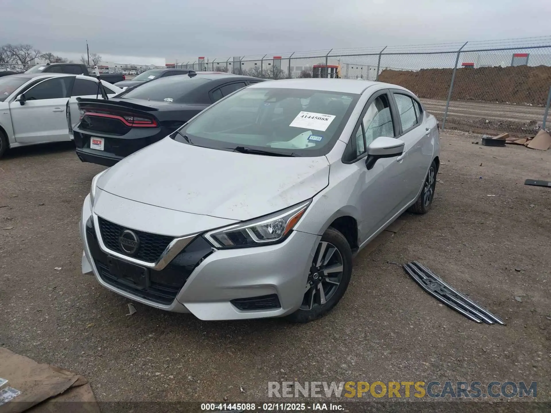 2 Photograph of a damaged car 3N1CN8EV6ML881297 NISSAN VERSA 2021