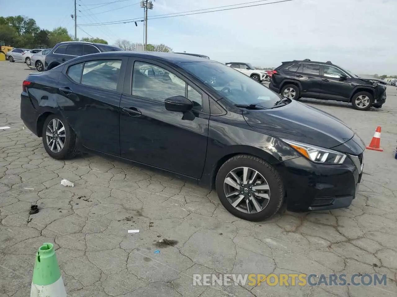 4 Photograph of a damaged car 3N1CN8EV6ML883132 NISSAN VERSA 2021