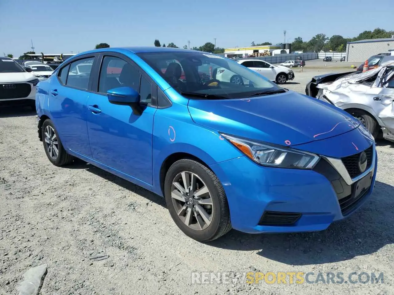4 Photograph of a damaged car 3N1CN8EV6ML884443 NISSAN VERSA 2021