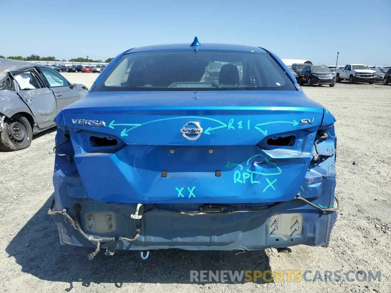 6 Photograph of a damaged car 3N1CN8EV6ML884443 NISSAN VERSA 2021