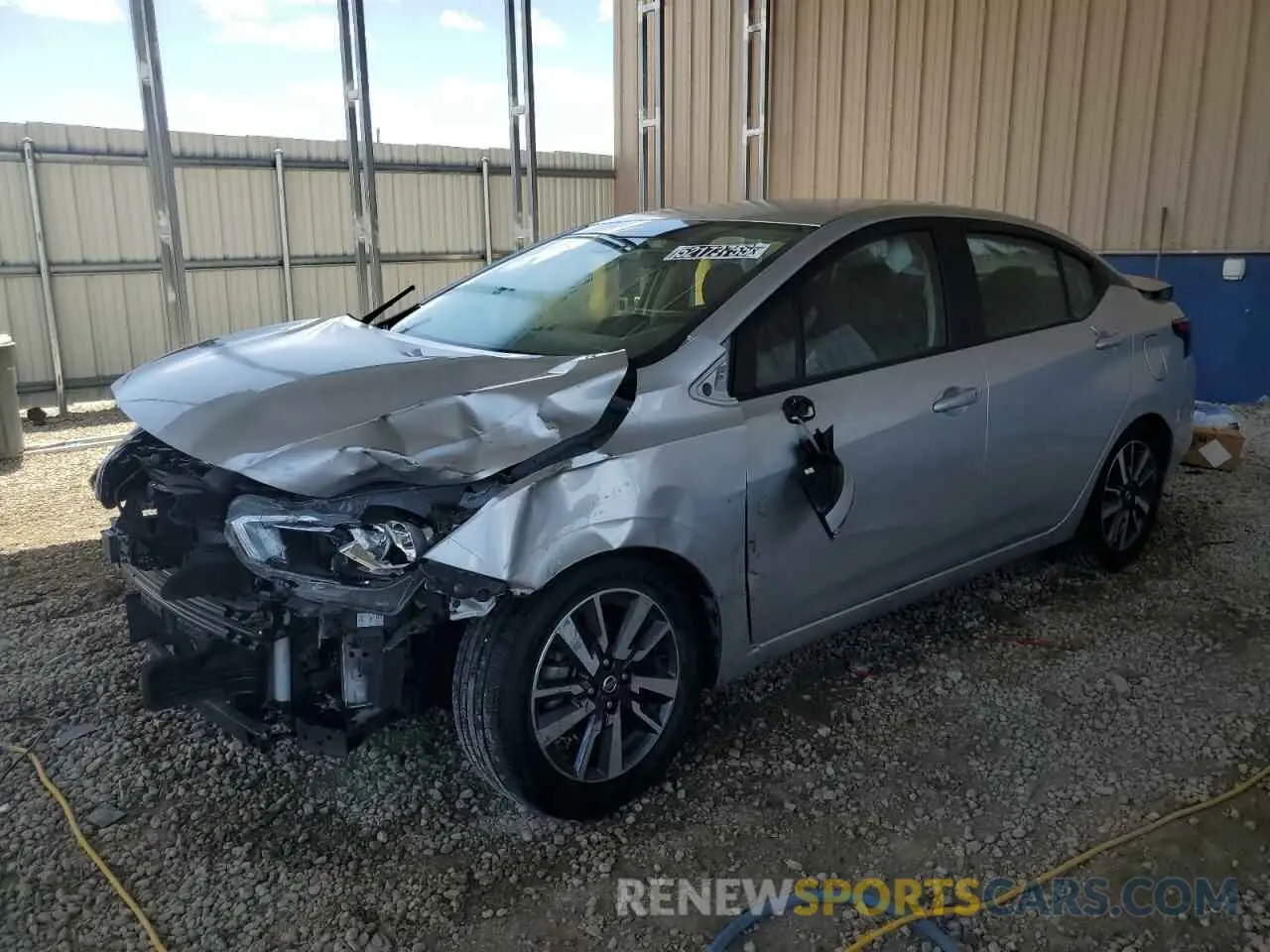 1 Photograph of a damaged car 3N1CN8EV6ML884457 NISSAN VERSA 2021