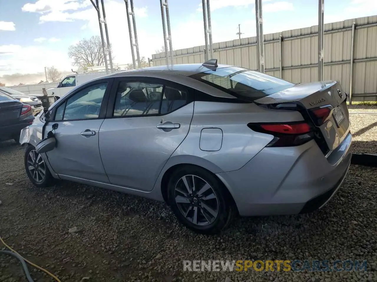 2 Photograph of a damaged car 3N1CN8EV6ML884457 NISSAN VERSA 2021