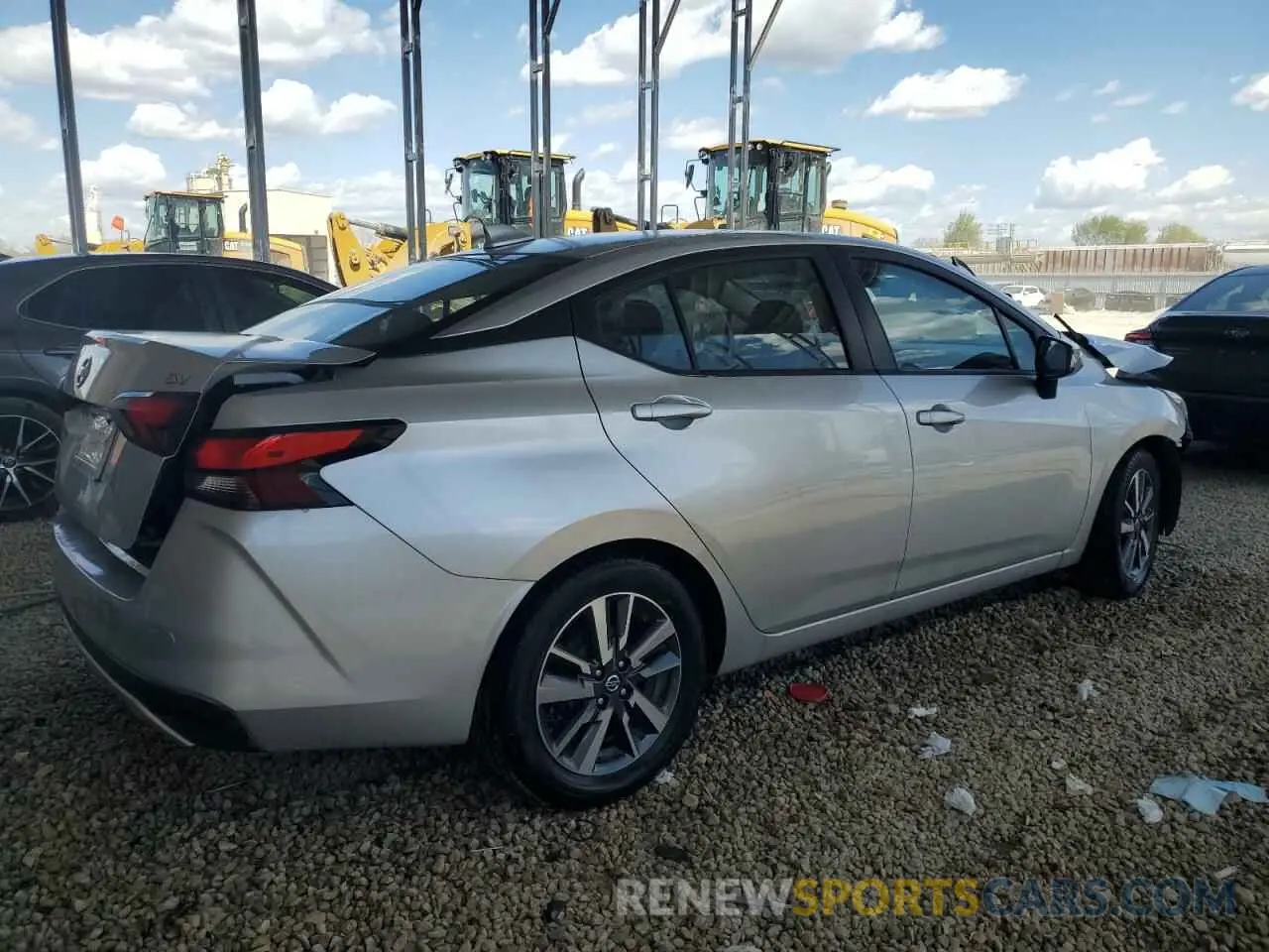 3 Photograph of a damaged car 3N1CN8EV6ML884457 NISSAN VERSA 2021
