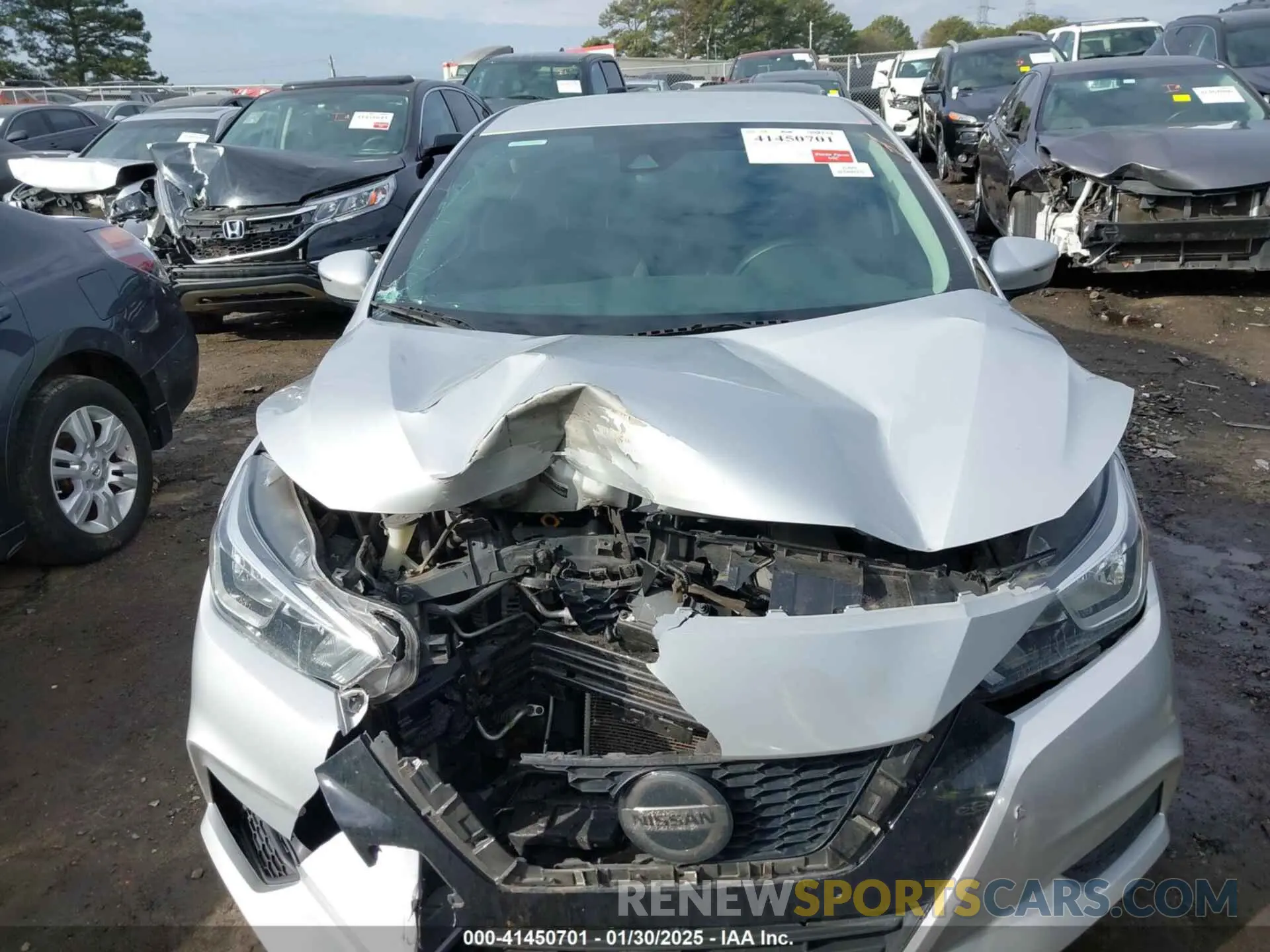 12 Photograph of a damaged car 3N1CN8EV6ML891702 NISSAN VERSA 2021