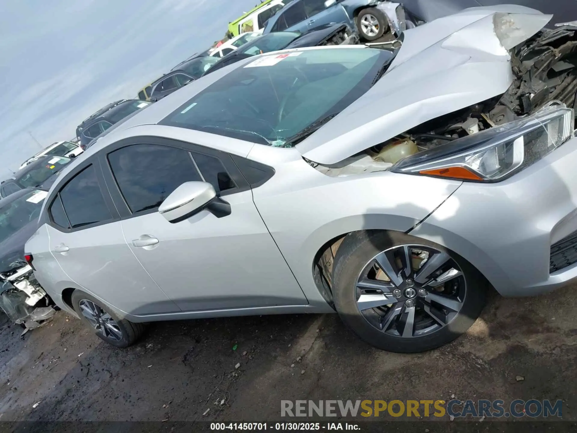 13 Photograph of a damaged car 3N1CN8EV6ML891702 NISSAN VERSA 2021
