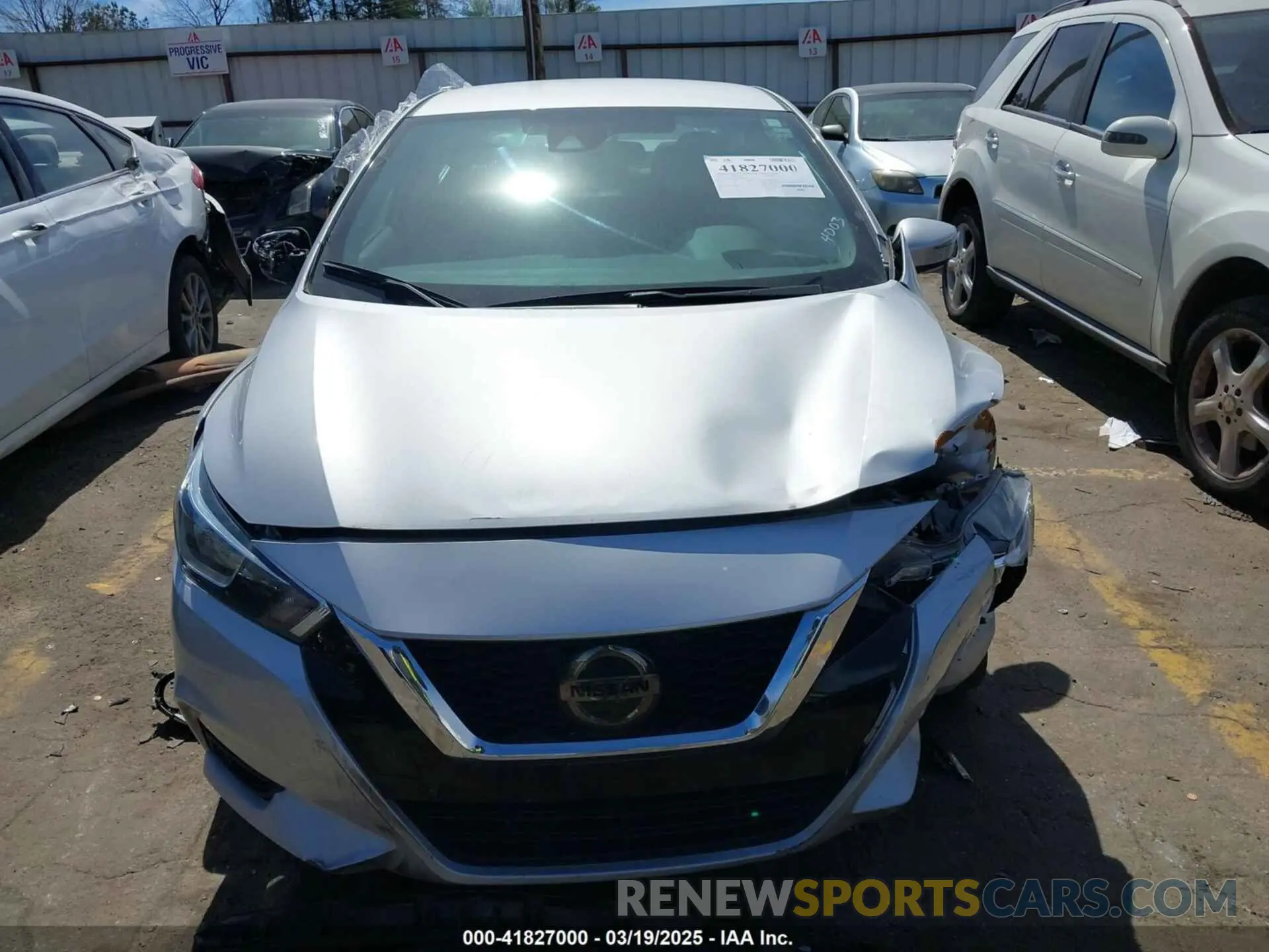 11 Photograph of a damaged car 3N1CN8EV6ML894003 NISSAN VERSA 2021