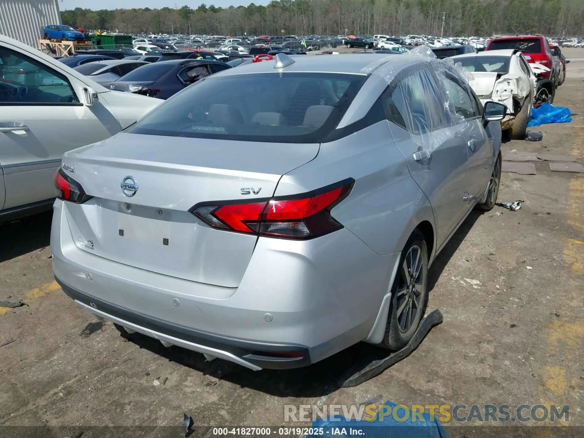 4 Photograph of a damaged car 3N1CN8EV6ML894003 NISSAN VERSA 2021