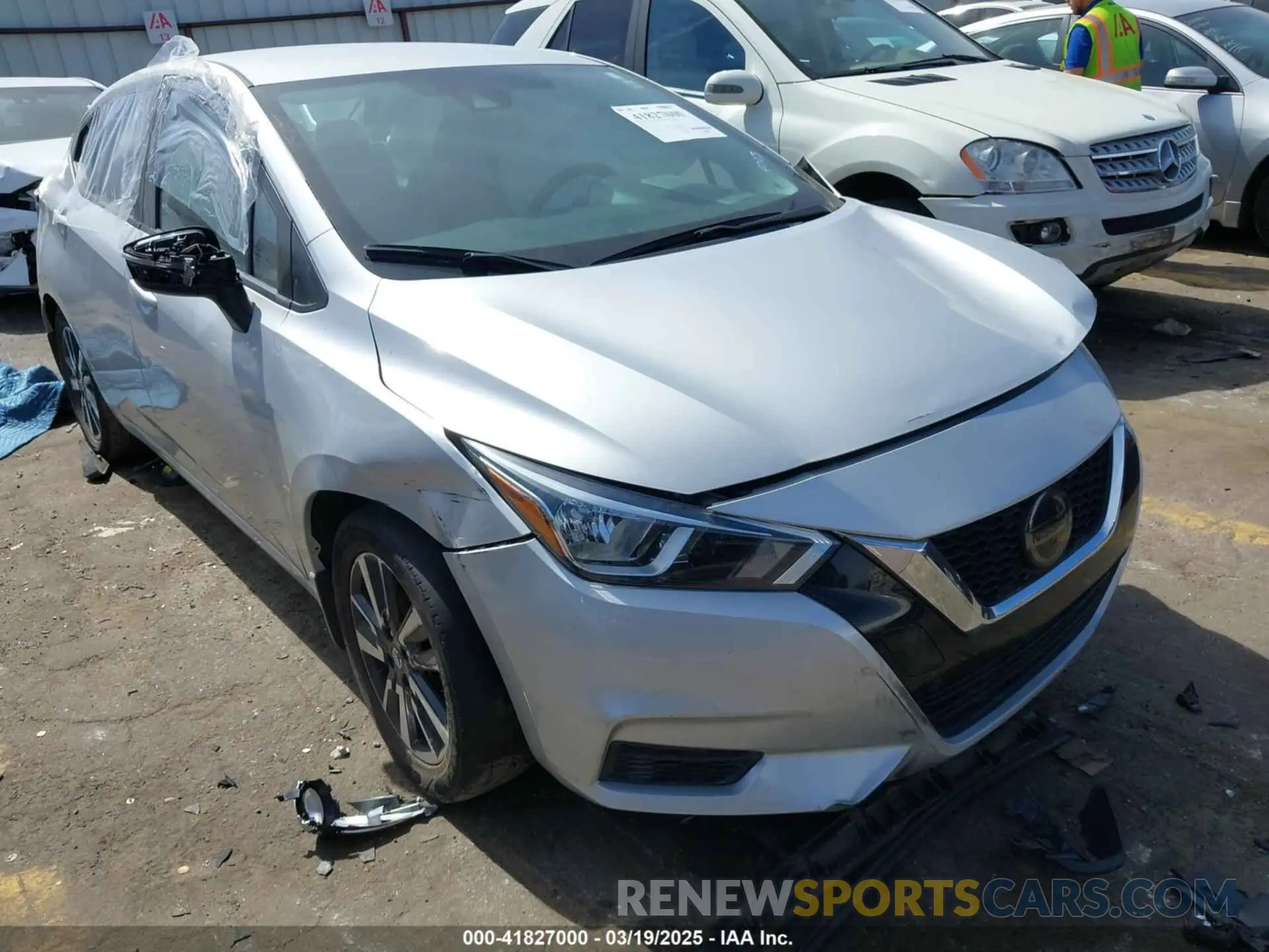 6 Photograph of a damaged car 3N1CN8EV6ML894003 NISSAN VERSA 2021