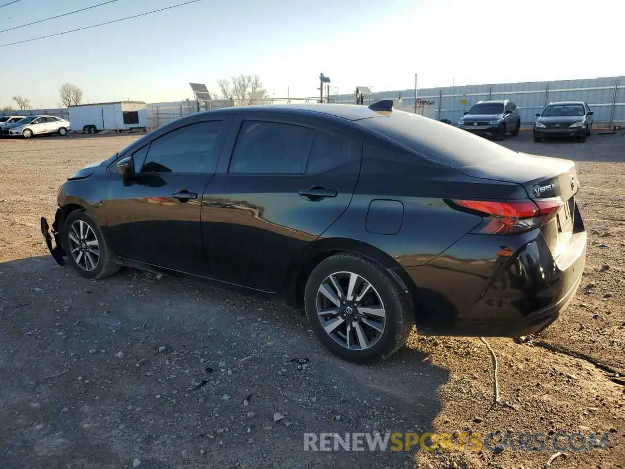 2 Photograph of a damaged car 3N1CN8EV7ML813042 NISSAN VERSA 2021