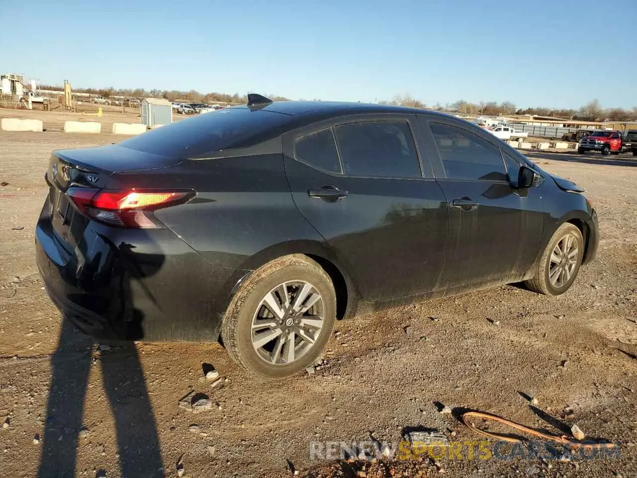 3 Photograph of a damaged car 3N1CN8EV7ML813042 NISSAN VERSA 2021