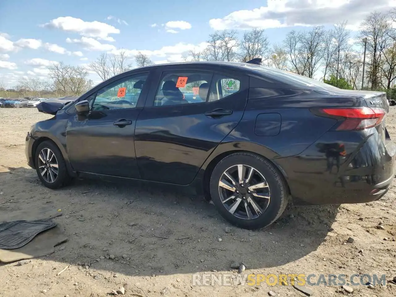 2 Photograph of a damaged car 3N1CN8EV7ML813123 NISSAN VERSA 2021