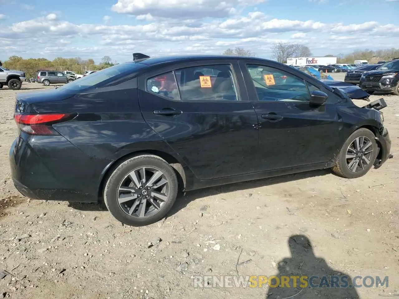 3 Photograph of a damaged car 3N1CN8EV7ML813123 NISSAN VERSA 2021