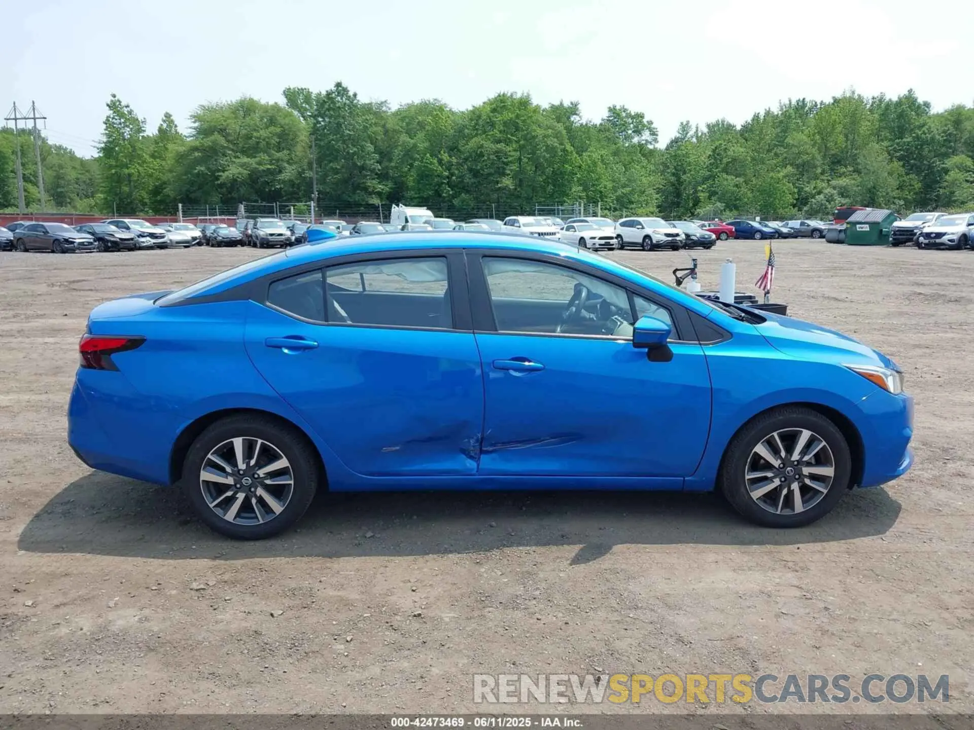 6 Photograph of a damaged car 3N1CN8EV7ML833839 NISSAN VERSA 2021
