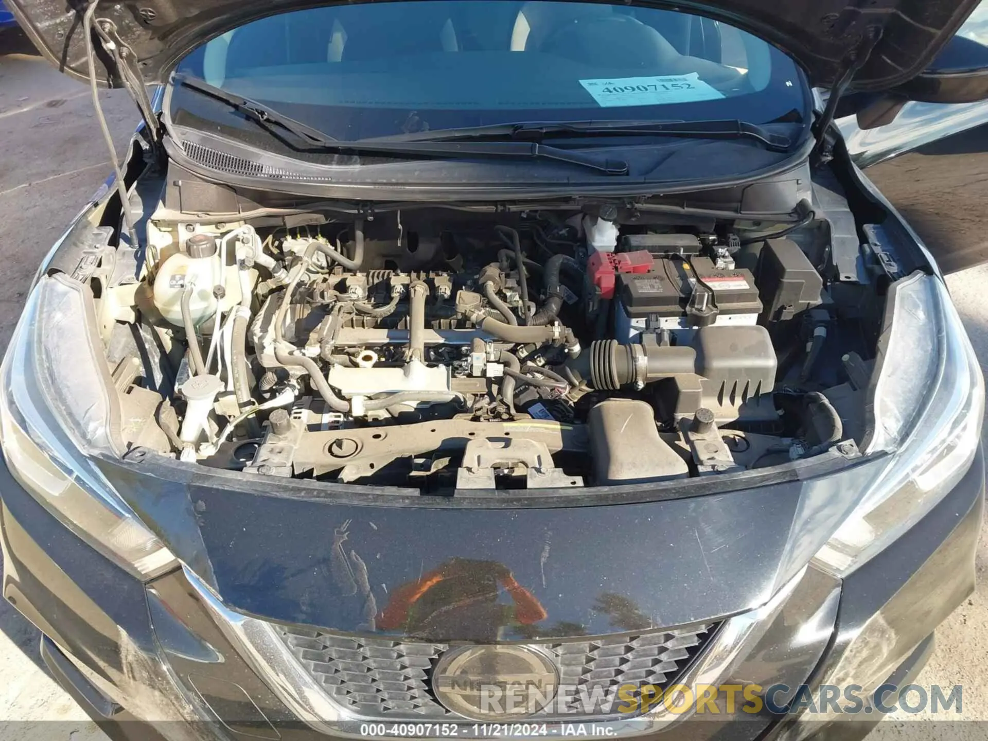 10 Photograph of a damaged car 3N1CN8EV7ML838023 NISSAN VERSA 2021