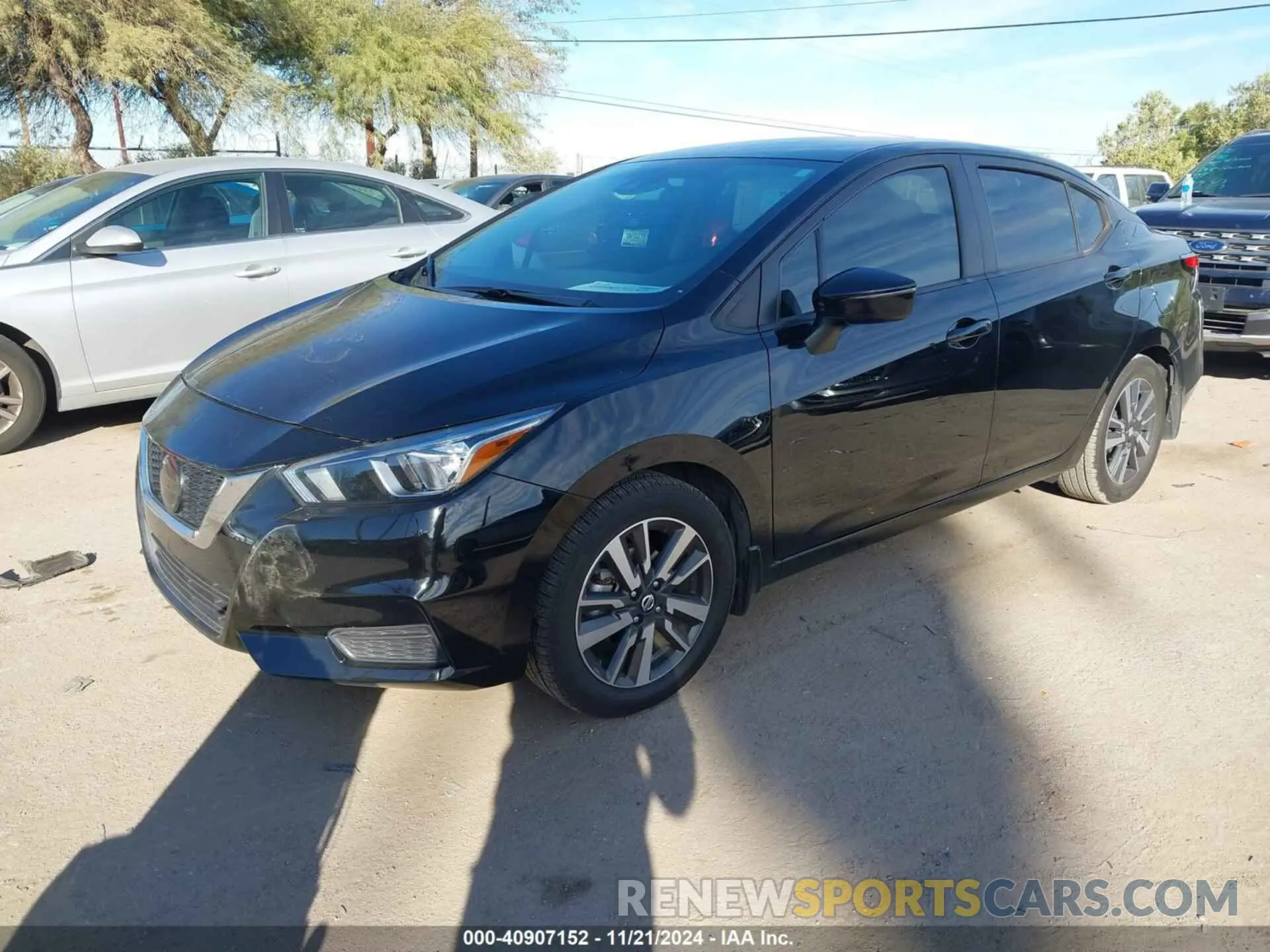 2 Photograph of a damaged car 3N1CN8EV7ML838023 NISSAN VERSA 2021