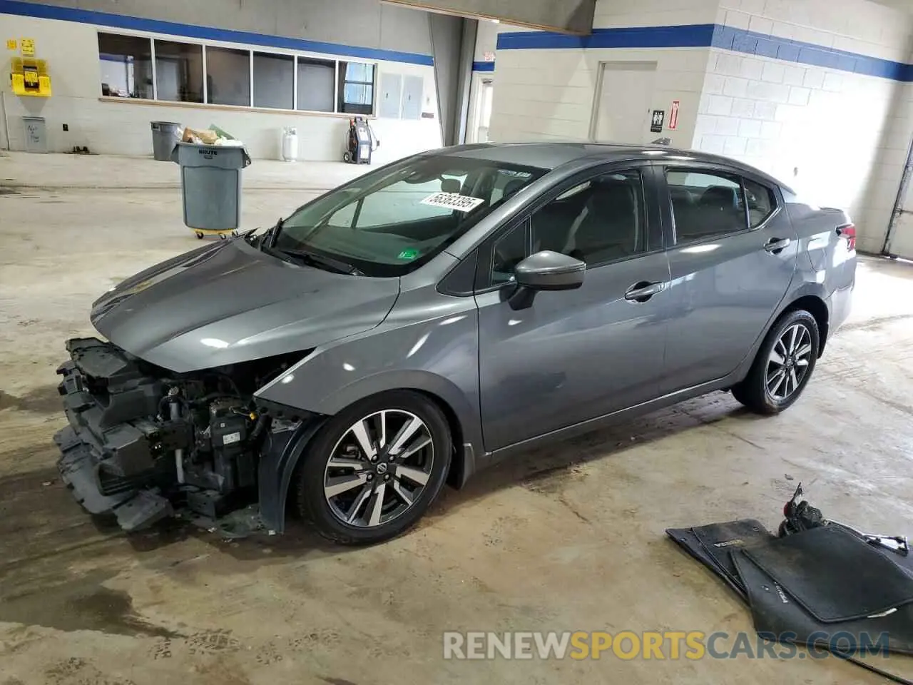 1 Photograph of a damaged car 3N1CN8EV7ML838197 NISSAN VERSA 2021