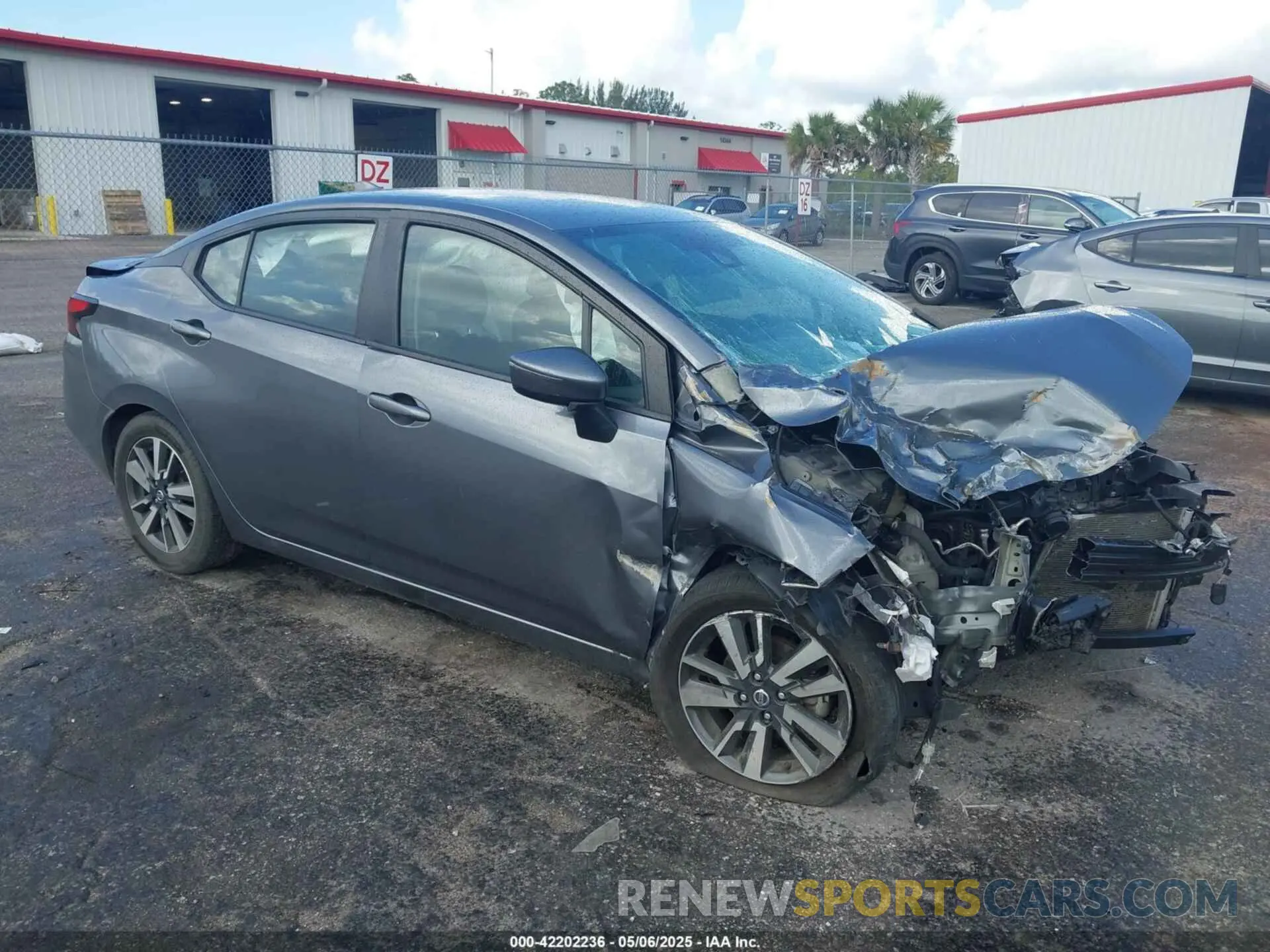 1 Photograph of a damaged car 3N1CN8EV7ML845490 NISSAN VERSA 2021
