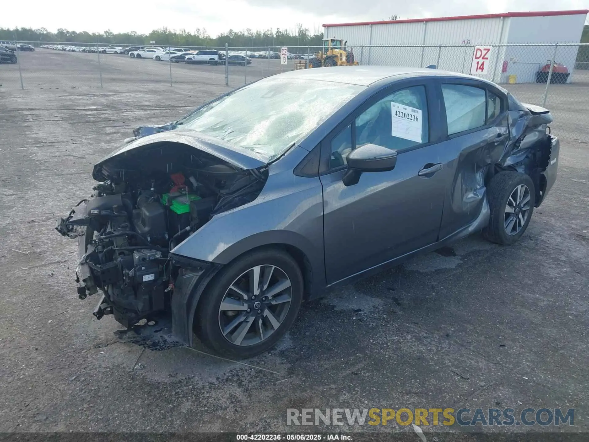 2 Photograph of a damaged car 3N1CN8EV7ML845490 NISSAN VERSA 2021
