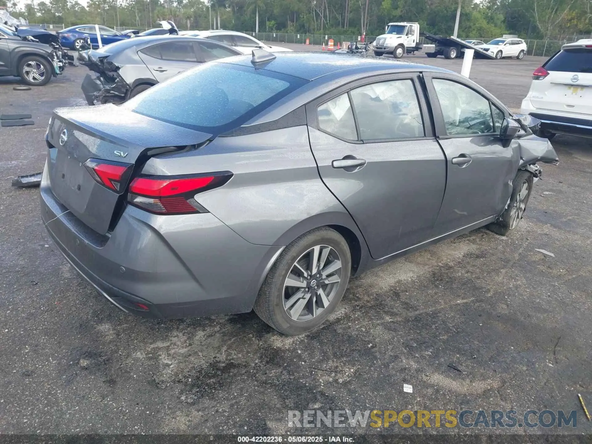 4 Photograph of a damaged car 3N1CN8EV7ML845490 NISSAN VERSA 2021