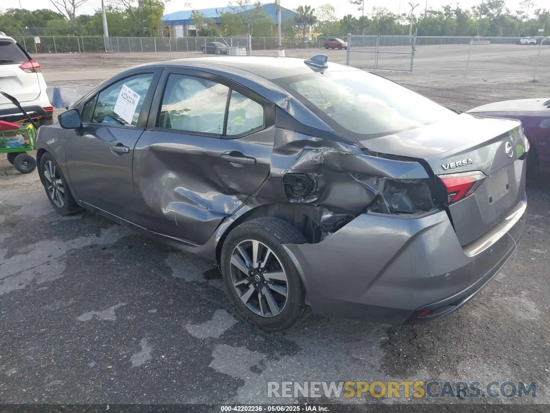 6 Photograph of a damaged car 3N1CN8EV7ML845490 NISSAN VERSA 2021