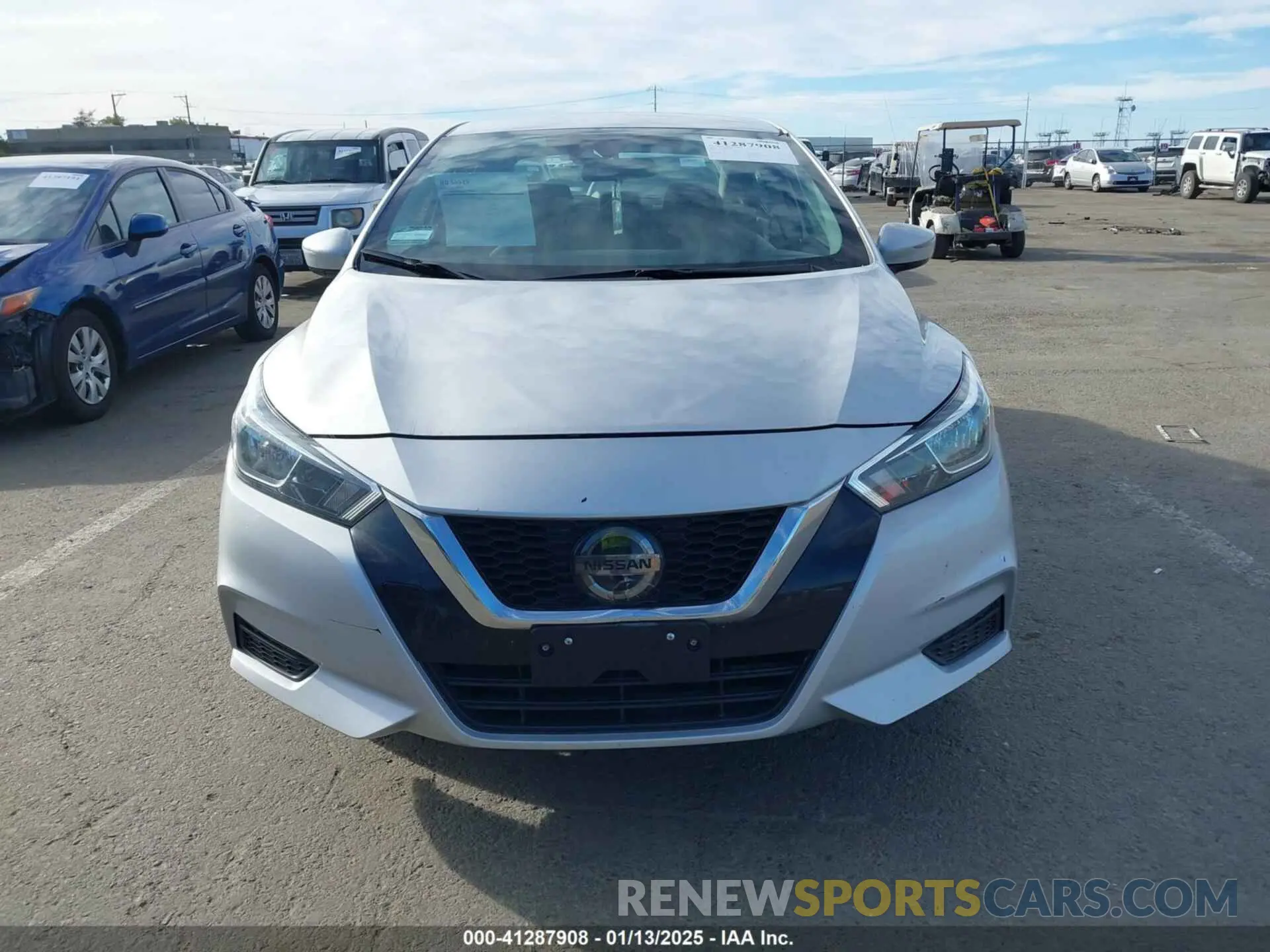 12 Photograph of a damaged car 3N1CN8EV7ML846347 NISSAN VERSA 2021