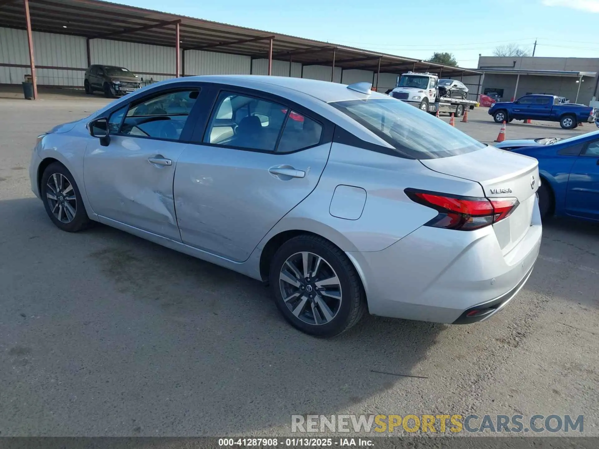 3 Photograph of a damaged car 3N1CN8EV7ML846347 NISSAN VERSA 2021