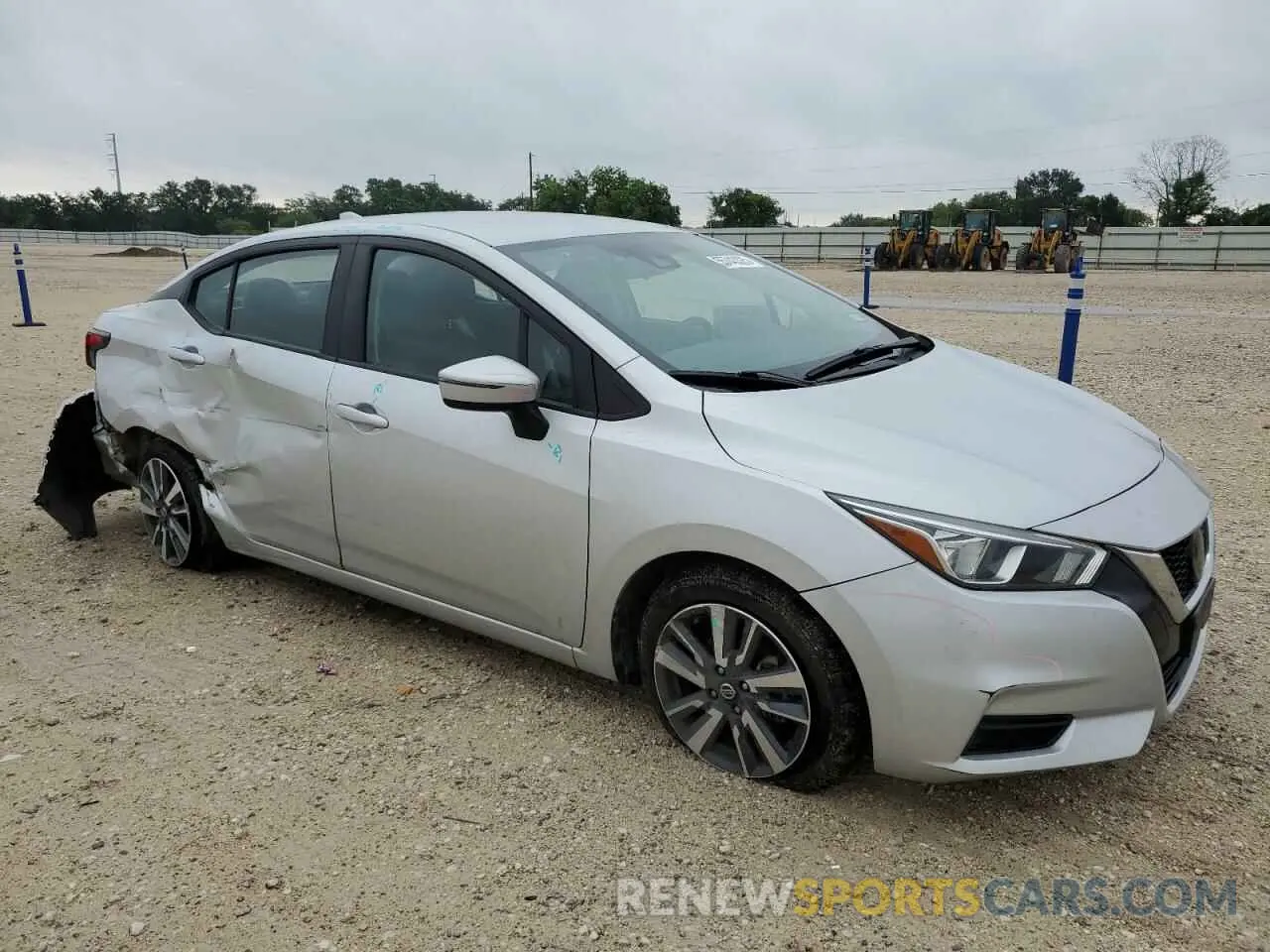 4 Photograph of a damaged car 3N1CN8EV7ML848406 NISSAN VERSA 2021