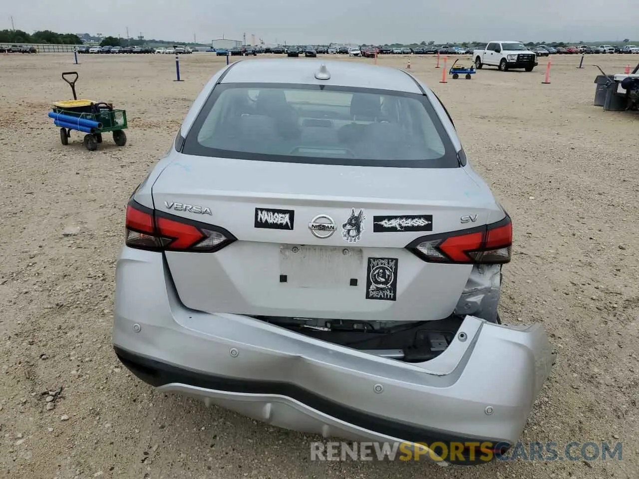 6 Photograph of a damaged car 3N1CN8EV7ML848406 NISSAN VERSA 2021