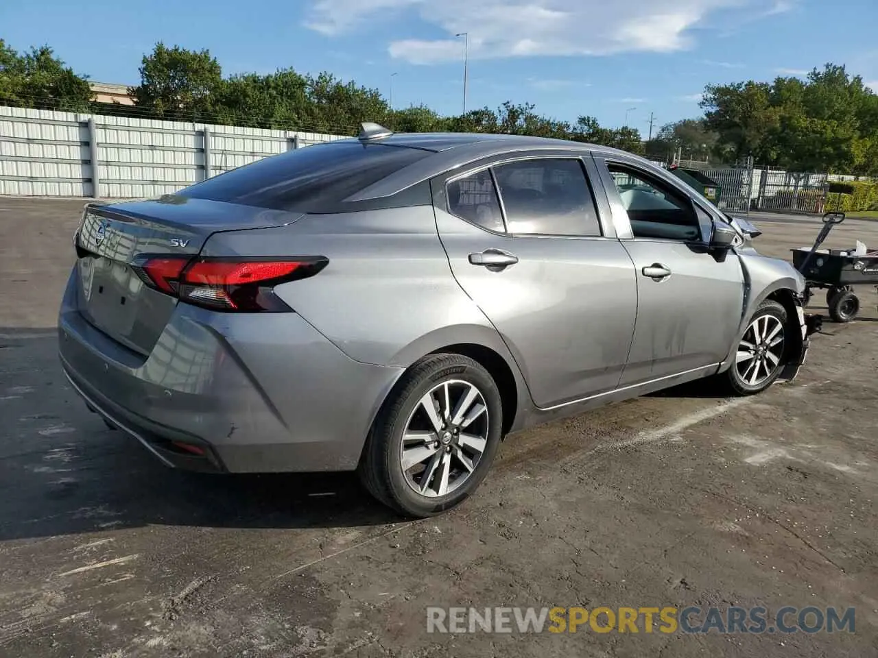 3 Photograph of a damaged car 3N1CN8EV7ML848423 NISSAN VERSA 2021