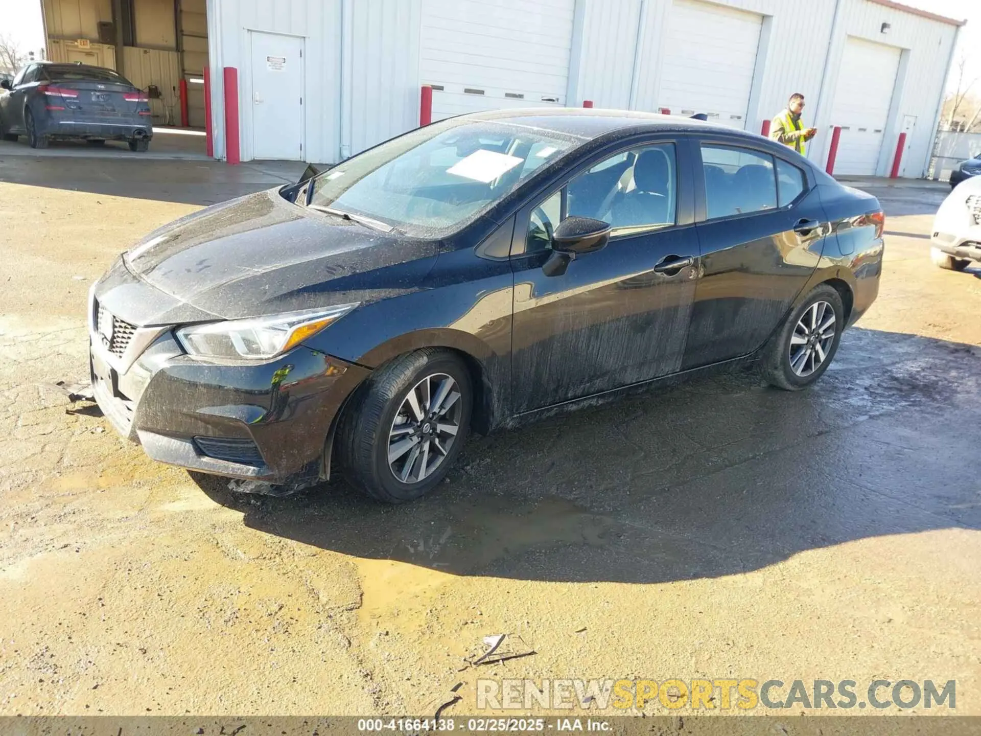 2 Photograph of a damaged car 3N1CN8EV7ML853525 NISSAN VERSA 2021