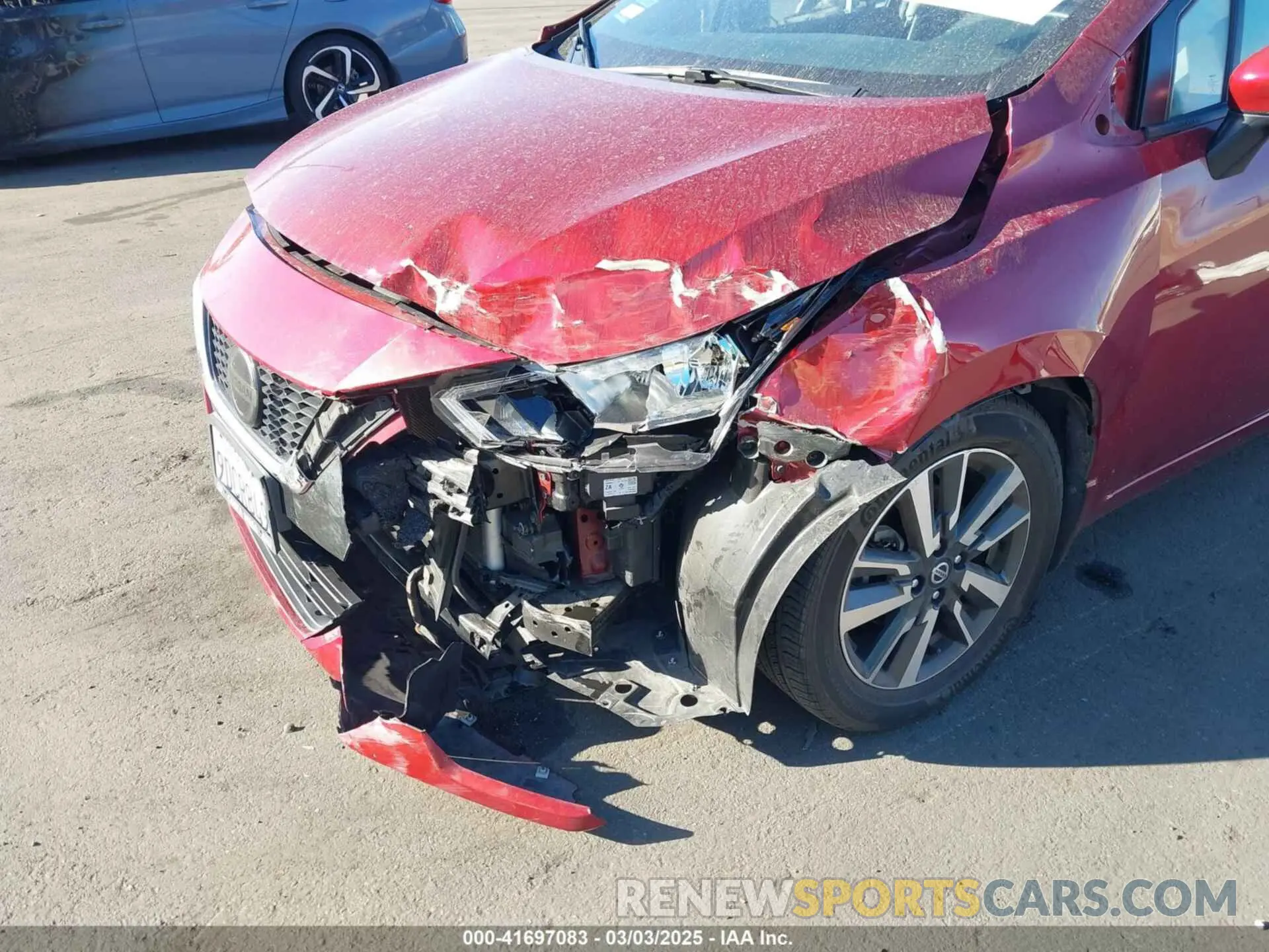 12 Photograph of a damaged car 3N1CN8EV7ML859406 NISSAN VERSA 2021