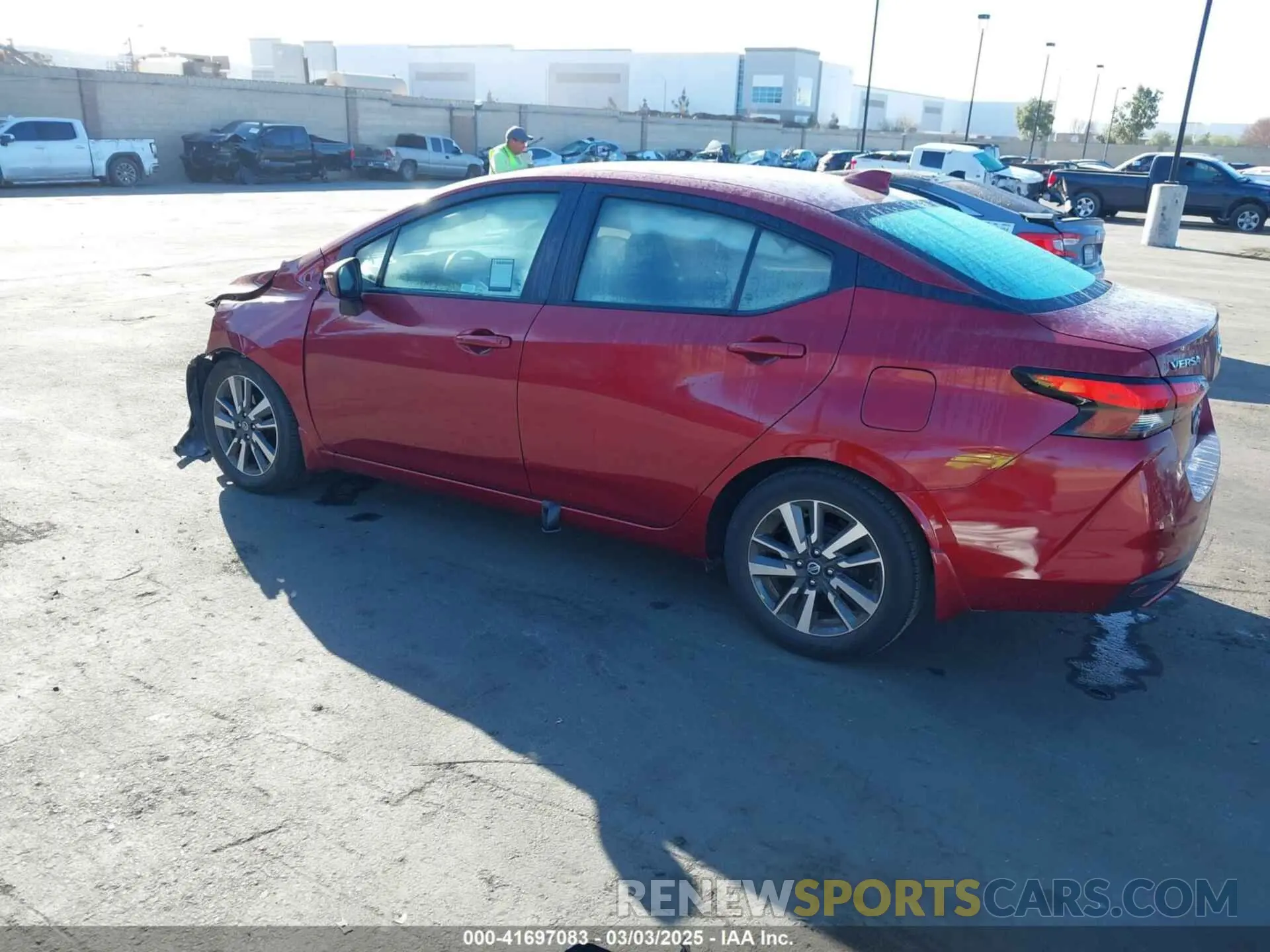 15 Photograph of a damaged car 3N1CN8EV7ML859406 NISSAN VERSA 2021