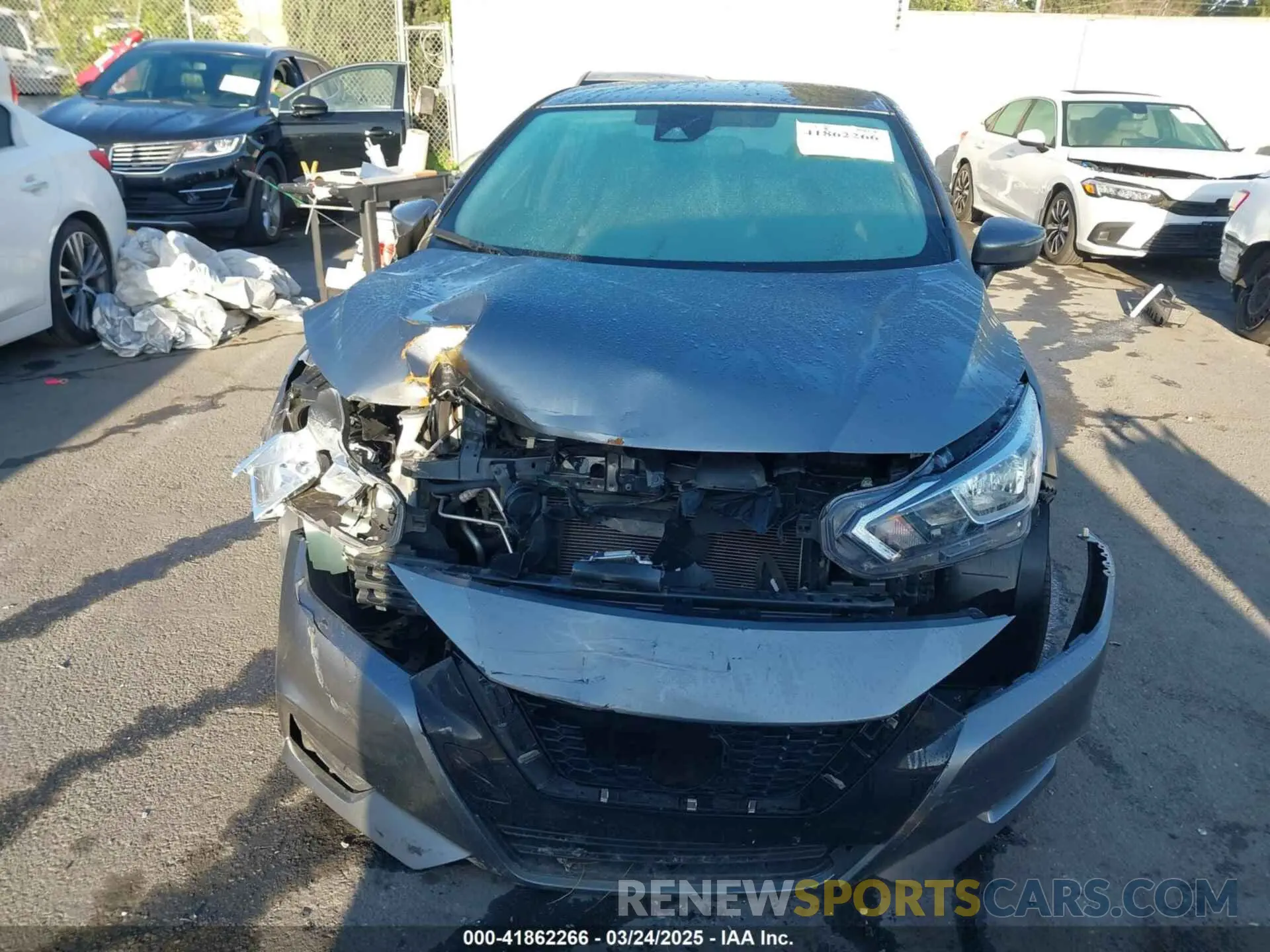 13 Photograph of a damaged car 3N1CN8EV7ML862046 NISSAN VERSA 2021