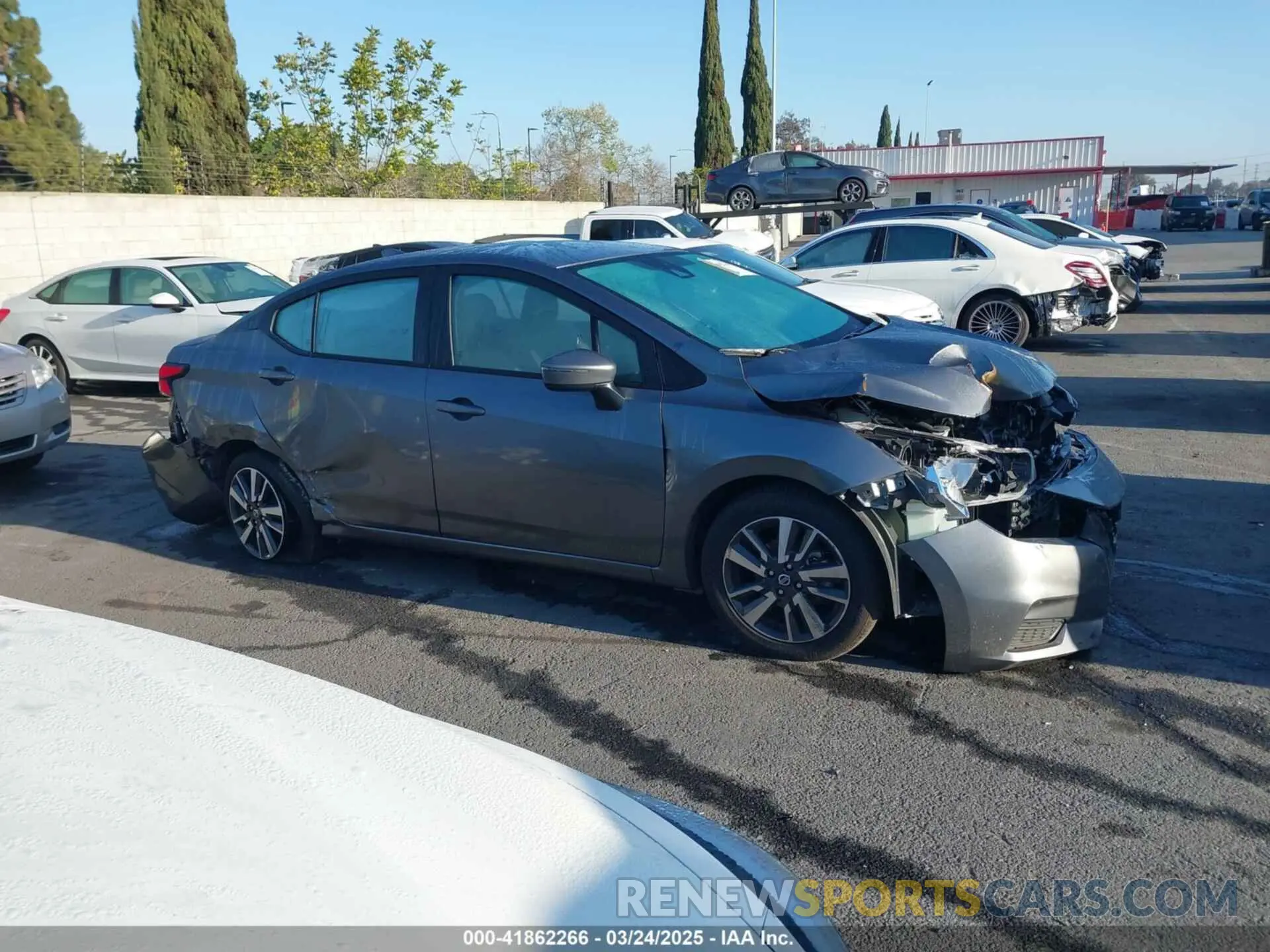14 Photograph of a damaged car 3N1CN8EV7ML862046 NISSAN VERSA 2021