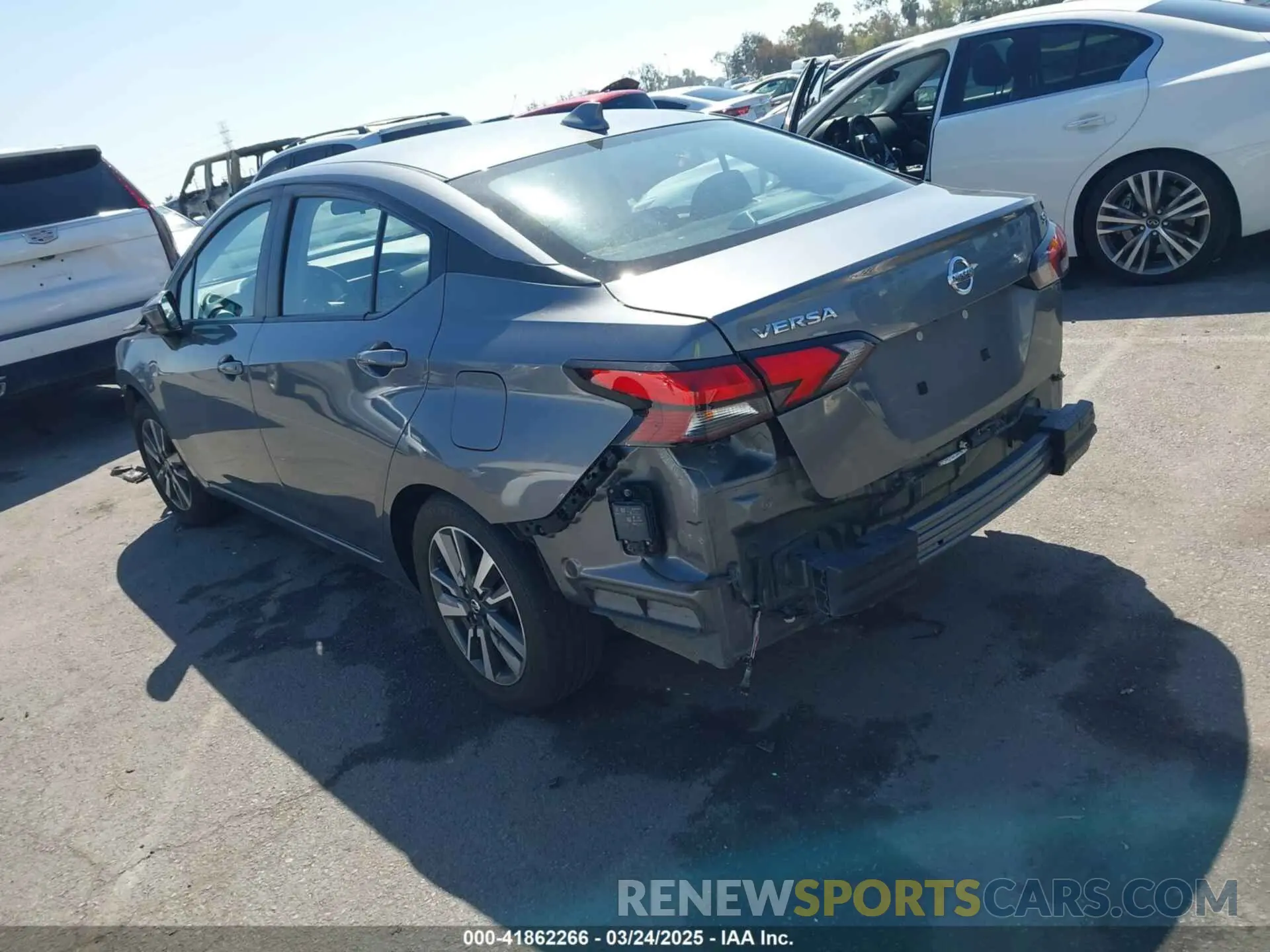 3 Photograph of a damaged car 3N1CN8EV7ML862046 NISSAN VERSA 2021