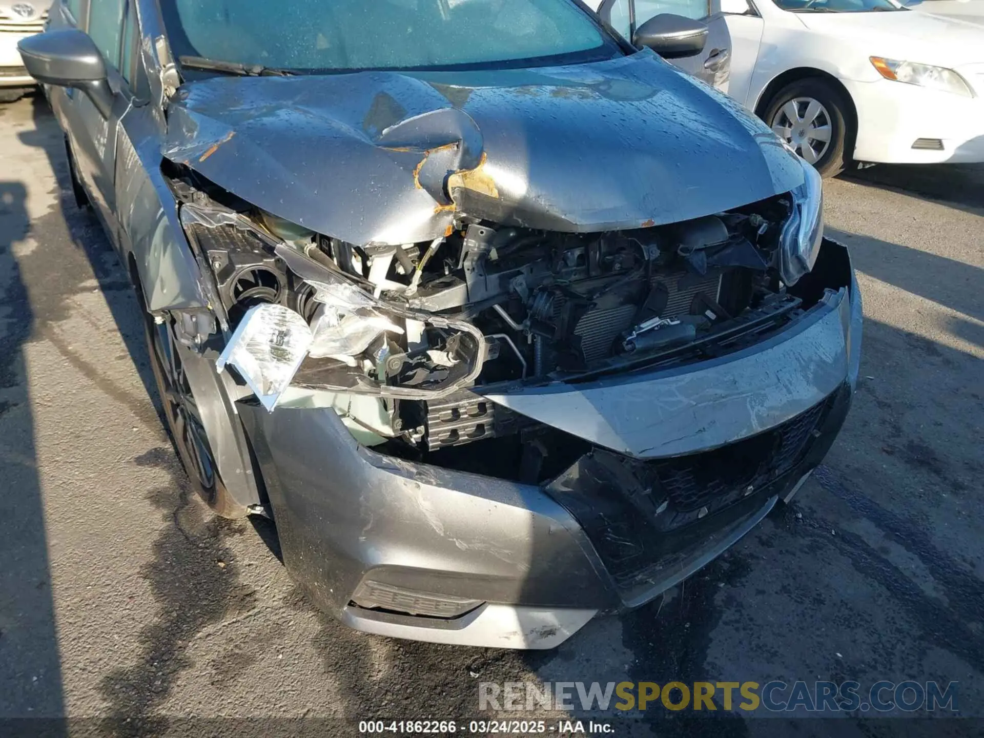 6 Photograph of a damaged car 3N1CN8EV7ML862046 NISSAN VERSA 2021