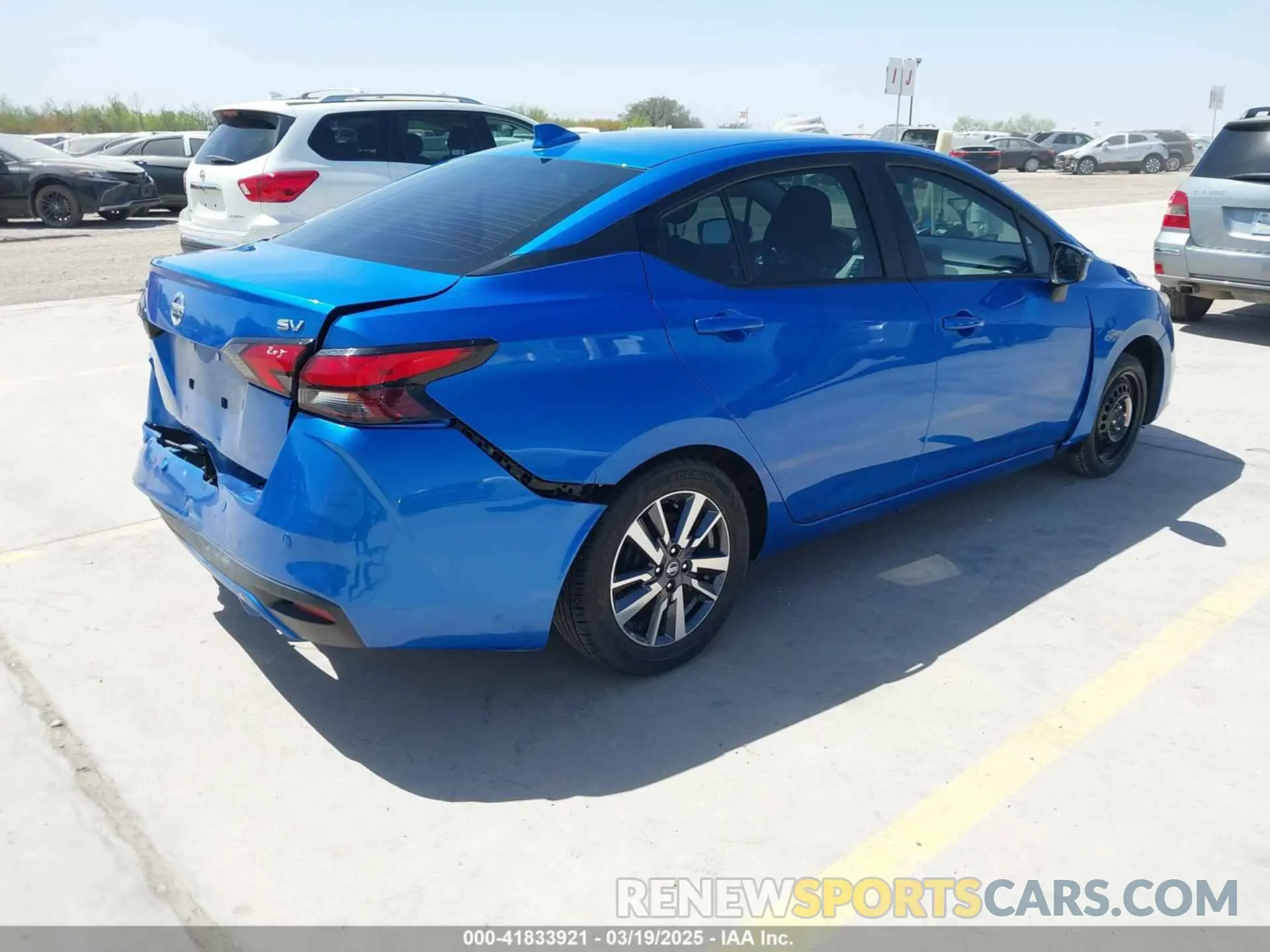 4 Photograph of a damaged car 3N1CN8EV7ML870390 NISSAN VERSA 2021