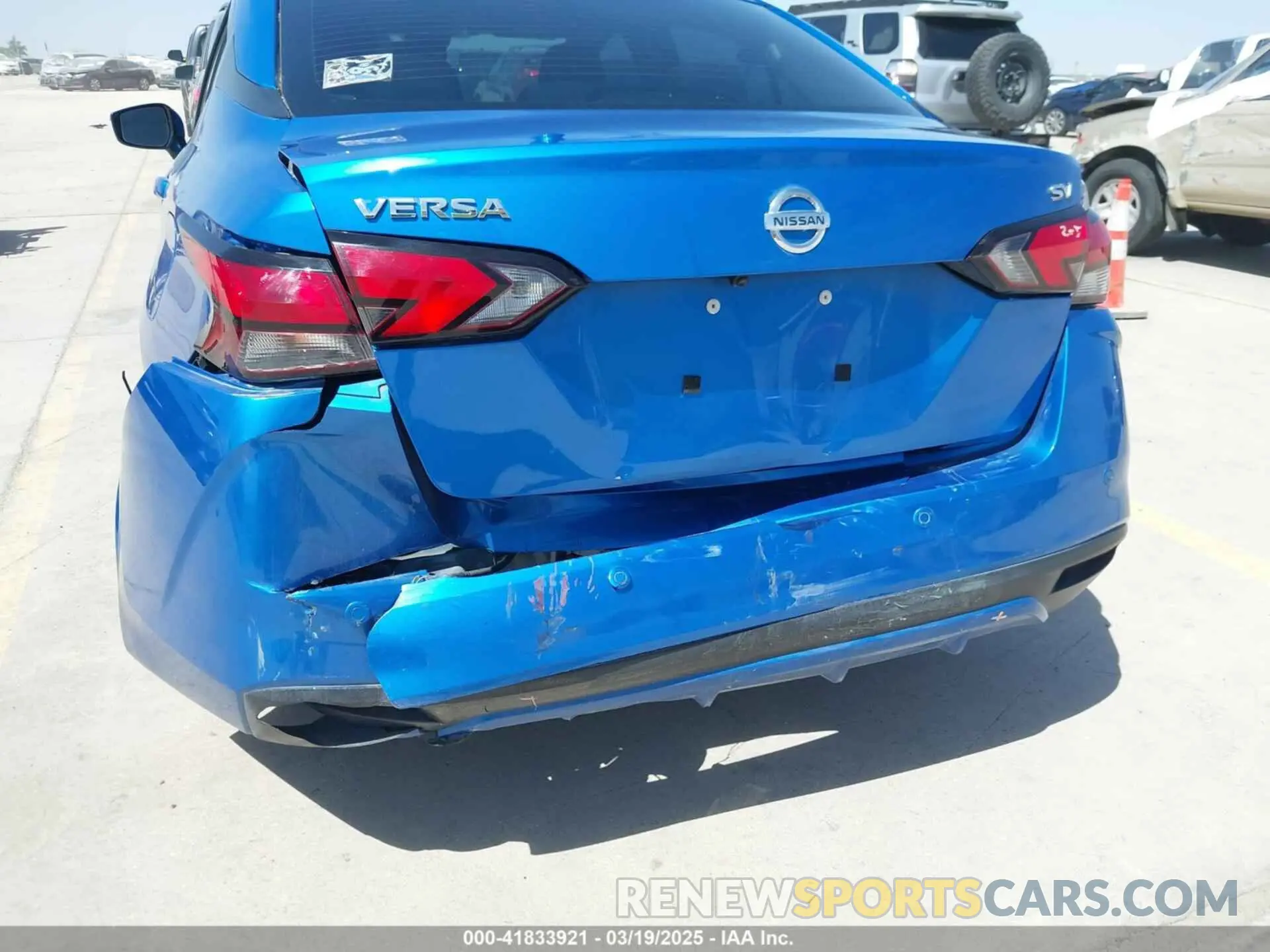 6 Photograph of a damaged car 3N1CN8EV7ML870390 NISSAN VERSA 2021