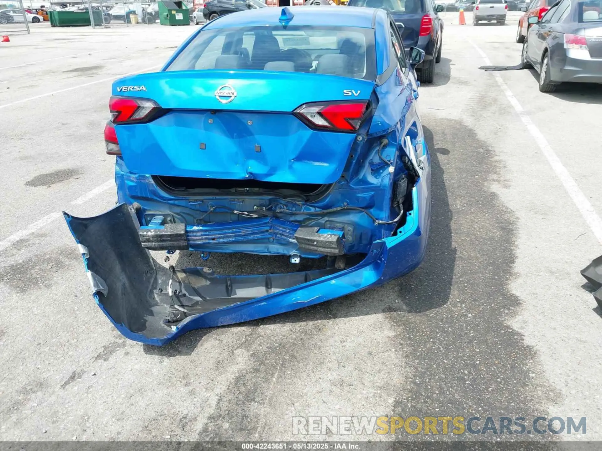 6 Photograph of a damaged car 3N1CN8EV7ML870941 NISSAN VERSA 2021