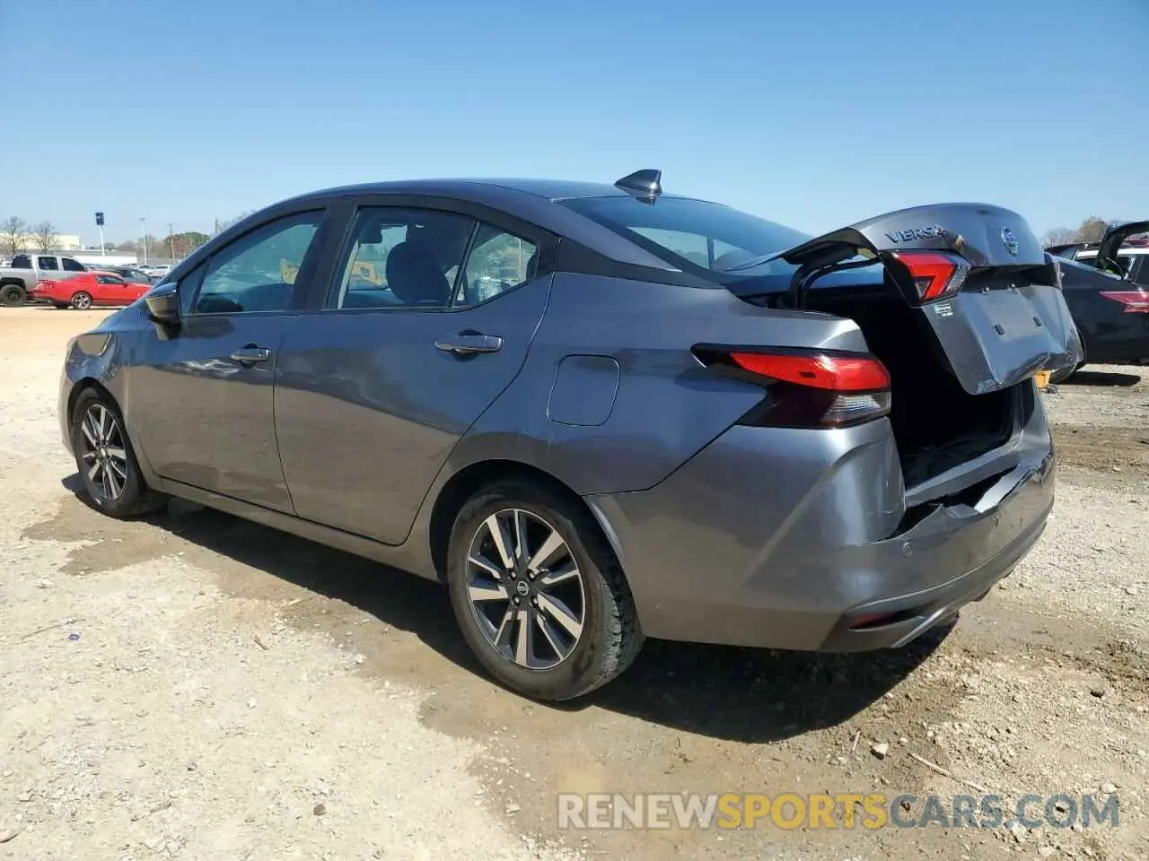2 Photograph of a damaged car 3N1CN8EV7ML871247 NISSAN VERSA 2021