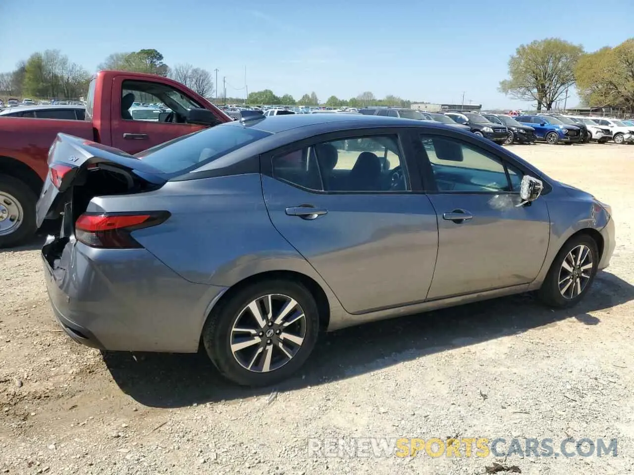 3 Photograph of a damaged car 3N1CN8EV7ML871247 NISSAN VERSA 2021