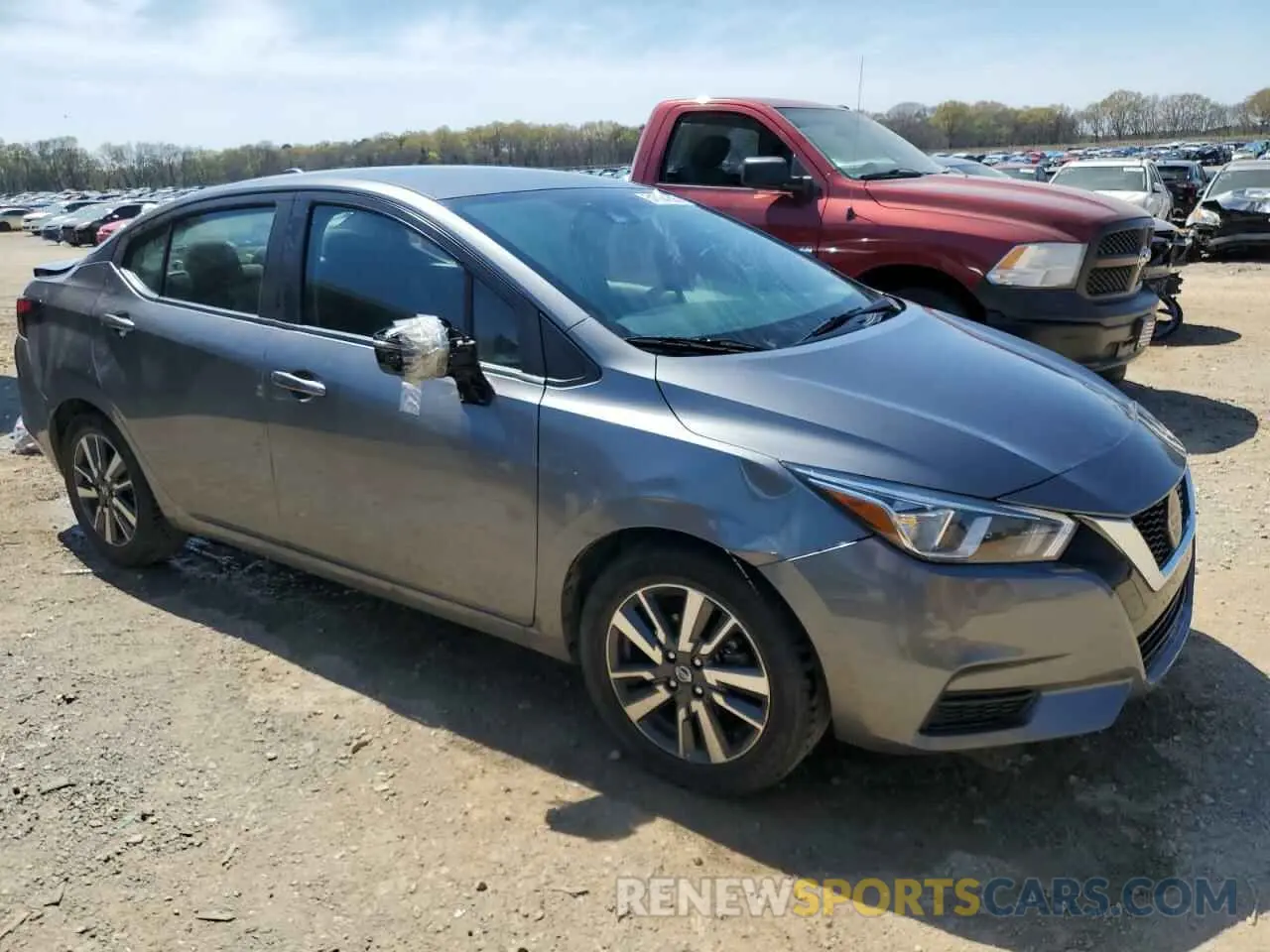4 Photograph of a damaged car 3N1CN8EV7ML871247 NISSAN VERSA 2021