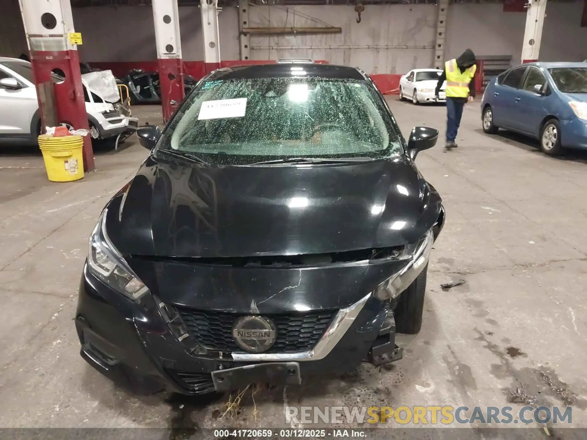 12 Photograph of a damaged car 3N1CN8EV7ML871717 NISSAN VERSA 2021