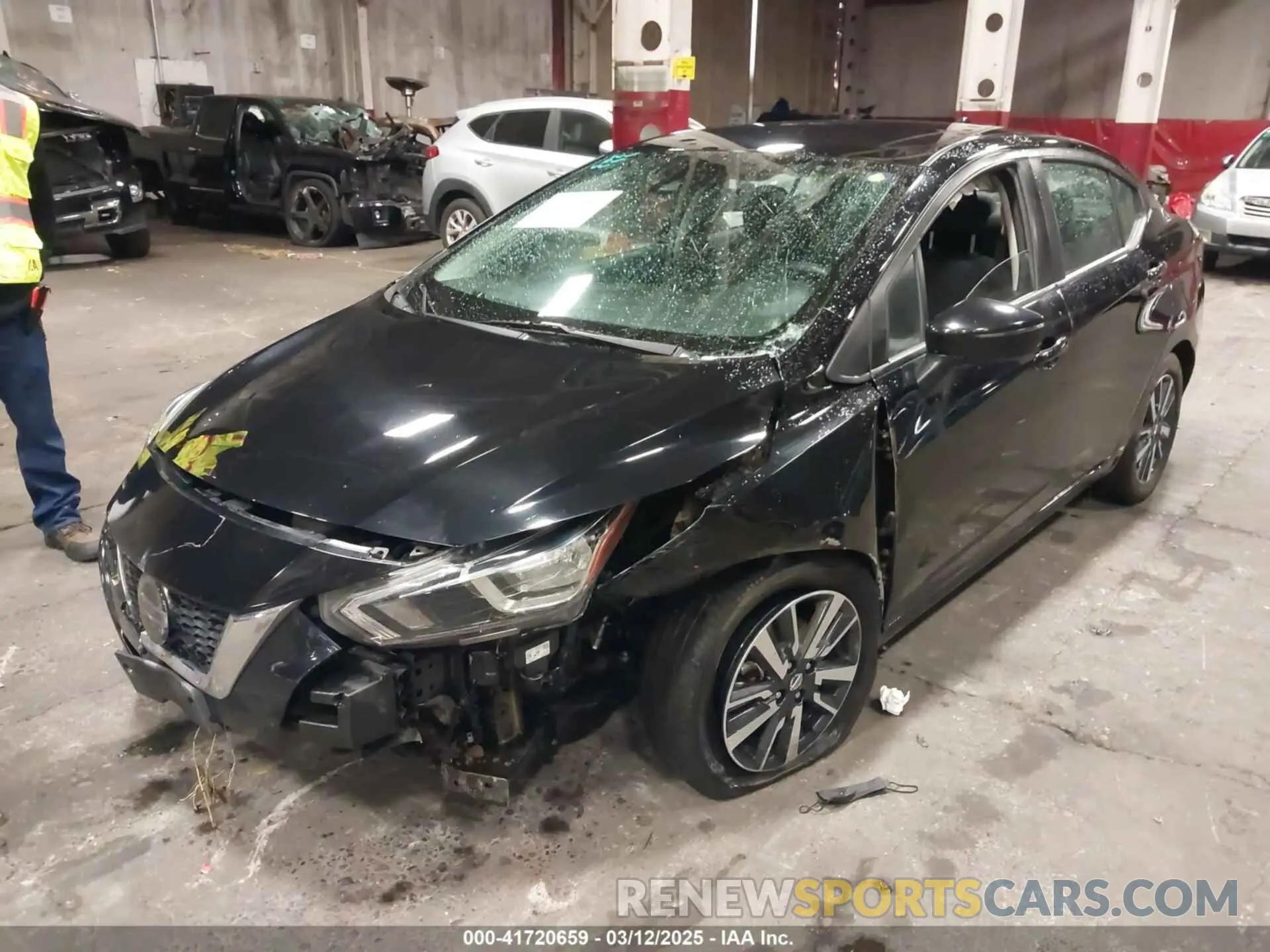 6 Photograph of a damaged car 3N1CN8EV7ML871717 NISSAN VERSA 2021