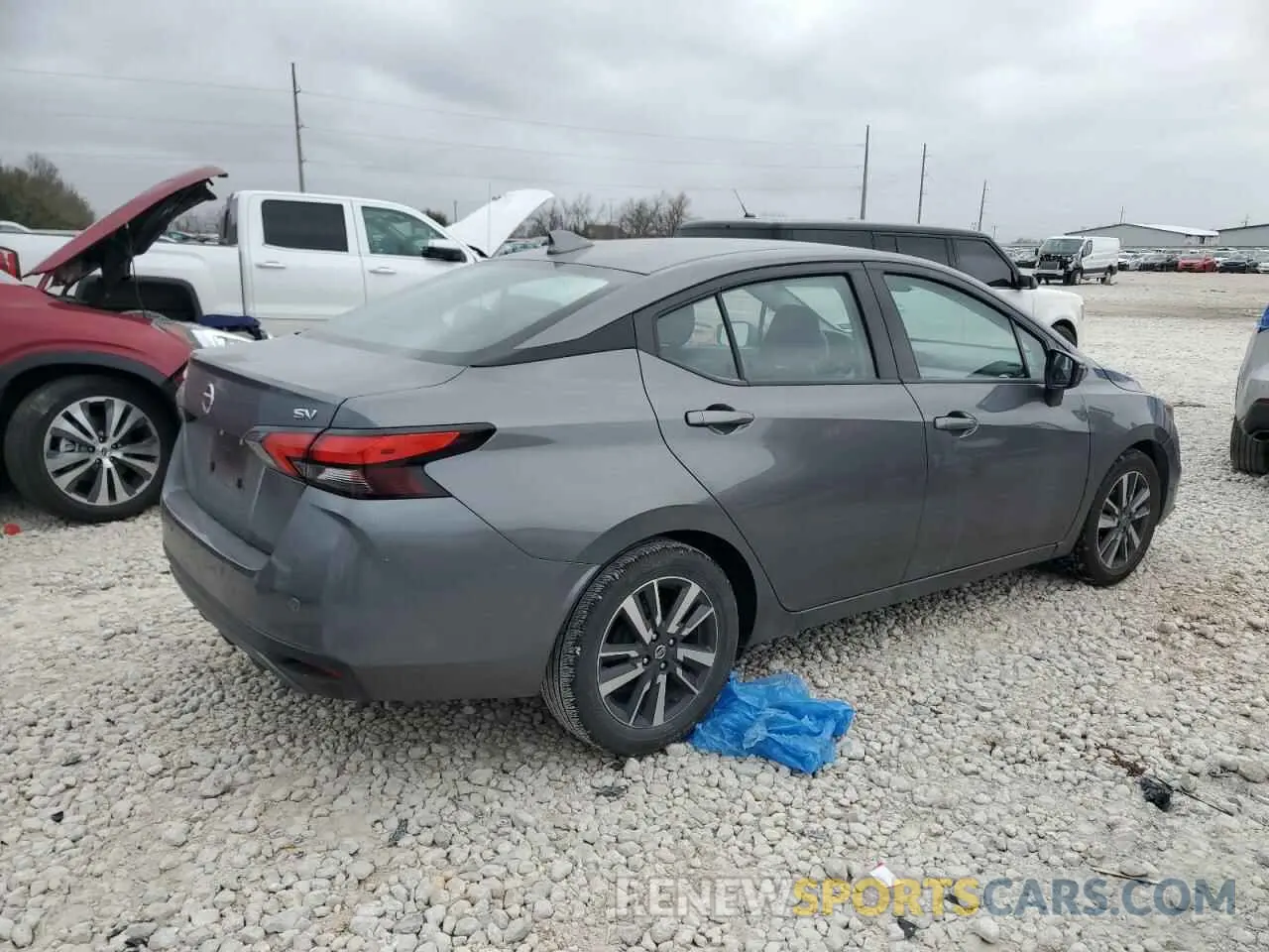 3 Photograph of a damaged car 3N1CN8EV7ML872981 NISSAN VERSA 2021