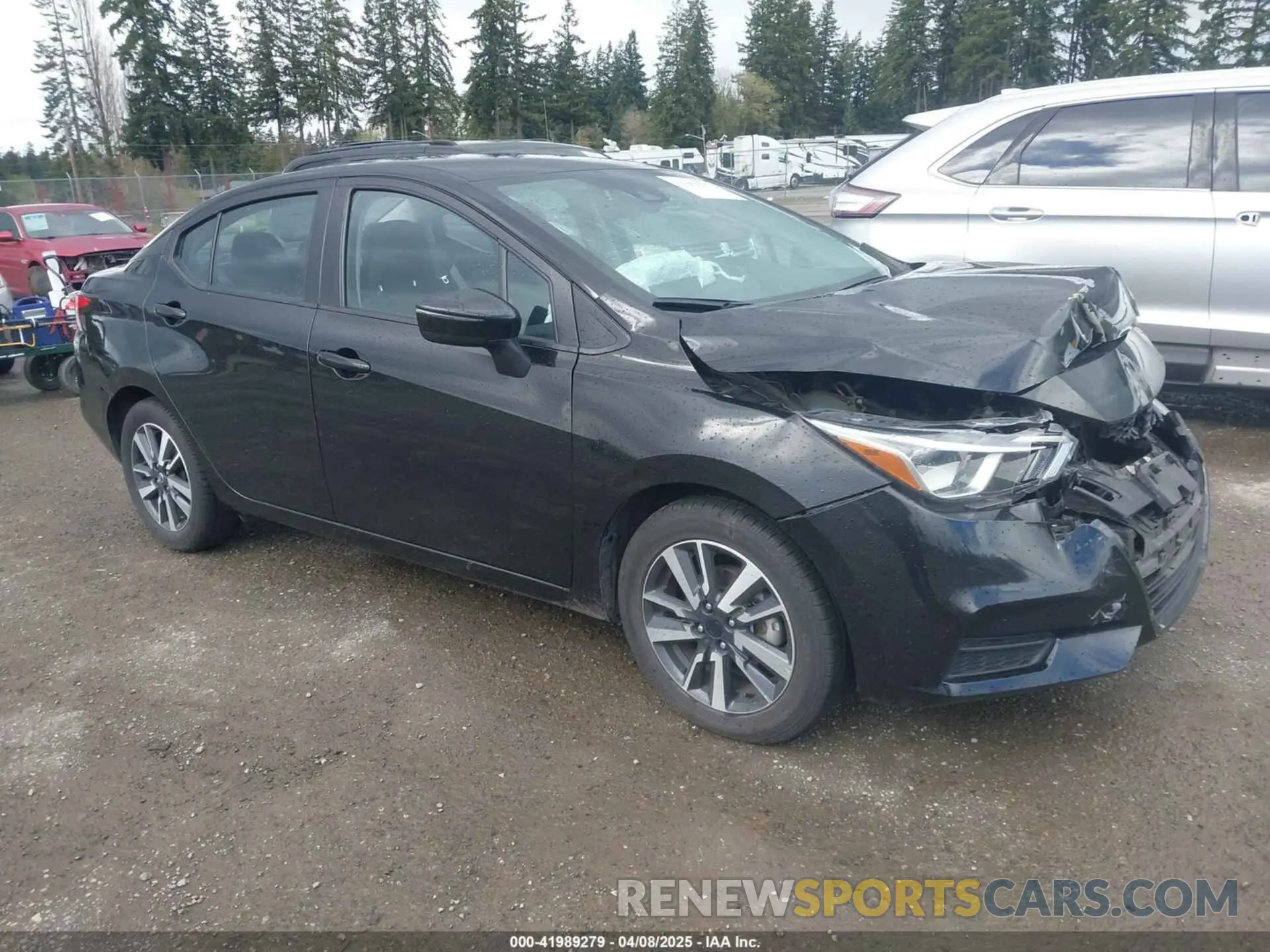 1 Photograph of a damaged car 3N1CN8EV7ML875038 NISSAN VERSA 2021