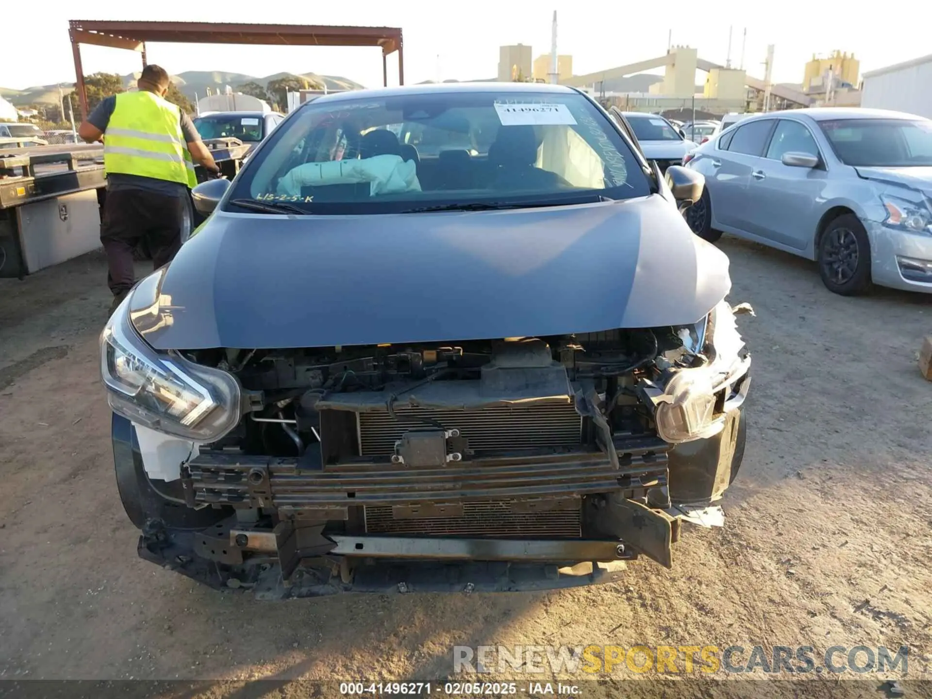 11 Photograph of a damaged car 3N1CN8EV7ML876321 NISSAN VERSA 2021
