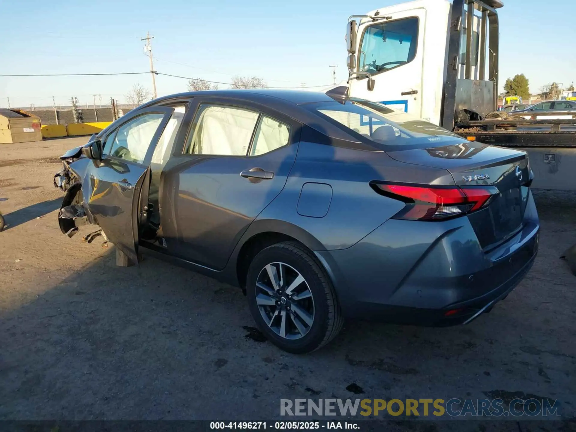 2 Photograph of a damaged car 3N1CN8EV7ML876321 NISSAN VERSA 2021